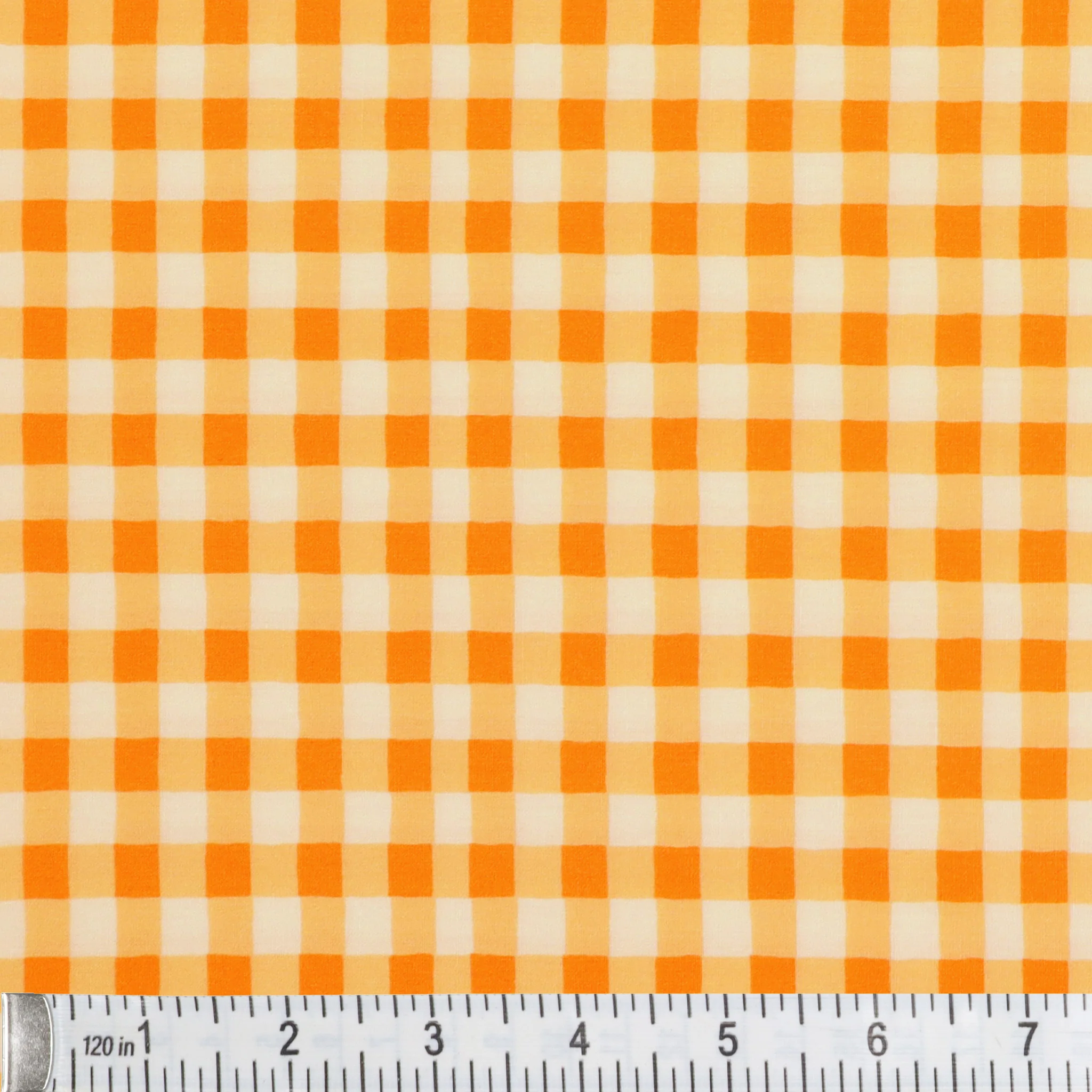 Marigold Fabric Collection - Small Plaid of my Dreams Marigold - Image 2