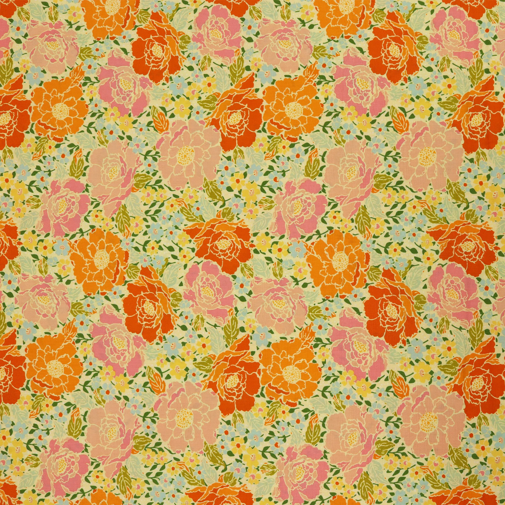 Marigold Fabric Collection - Woods Rose Garden