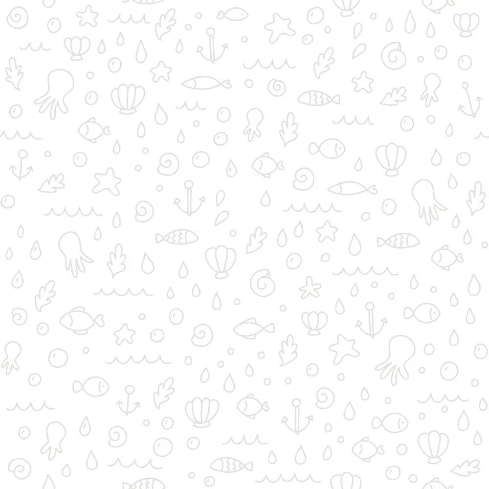 Marine Life Tone on Tone Fabric - Image 2