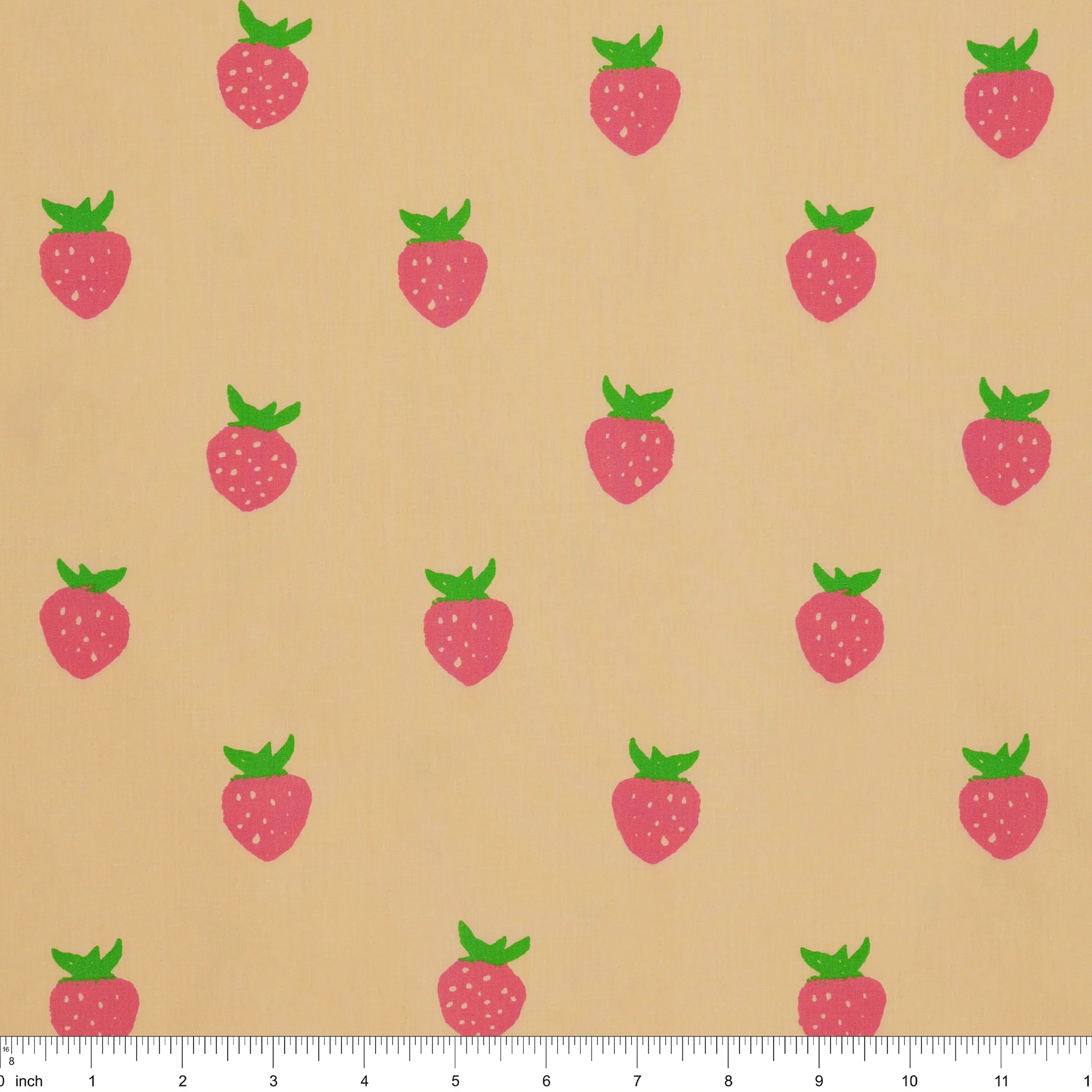Meadows 108" Wide Quilt Backing - Berry Ecru - Image 3