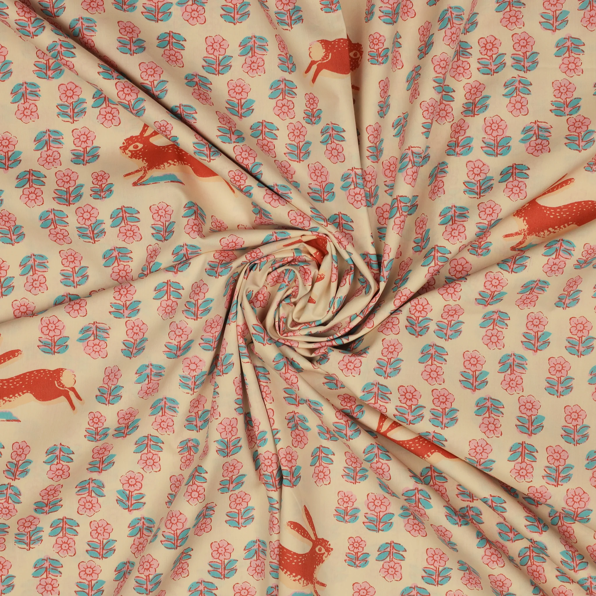 Meadows 108" Wide Quilt Backing - Rabbit Blush - Image 2