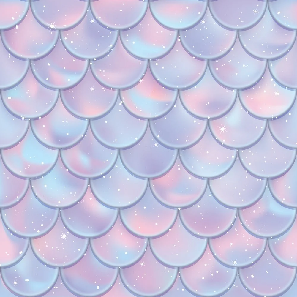 Mermaid Tail Fabric - Purple