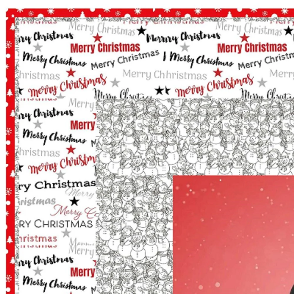 Merry Christmas Snowman Wall Hanging 42" x 42" - Image 2