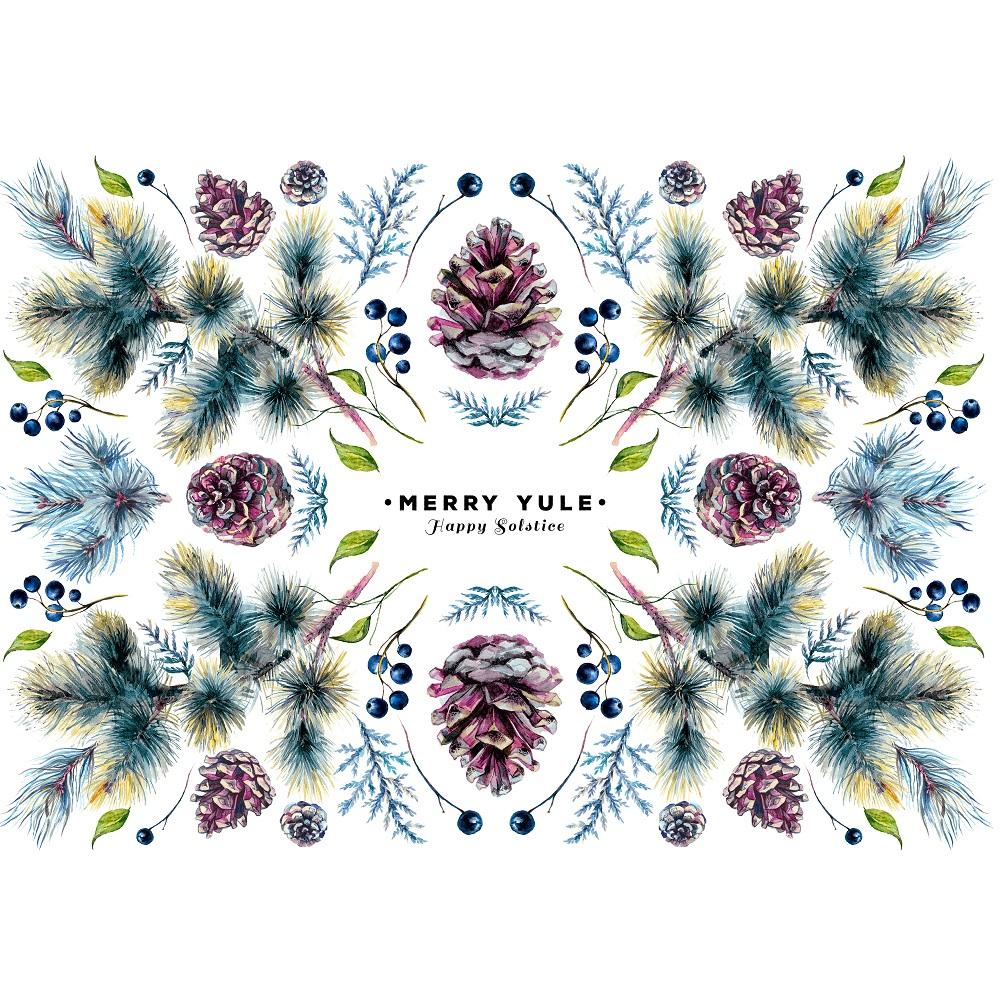 Merry Yule Fabric Panel