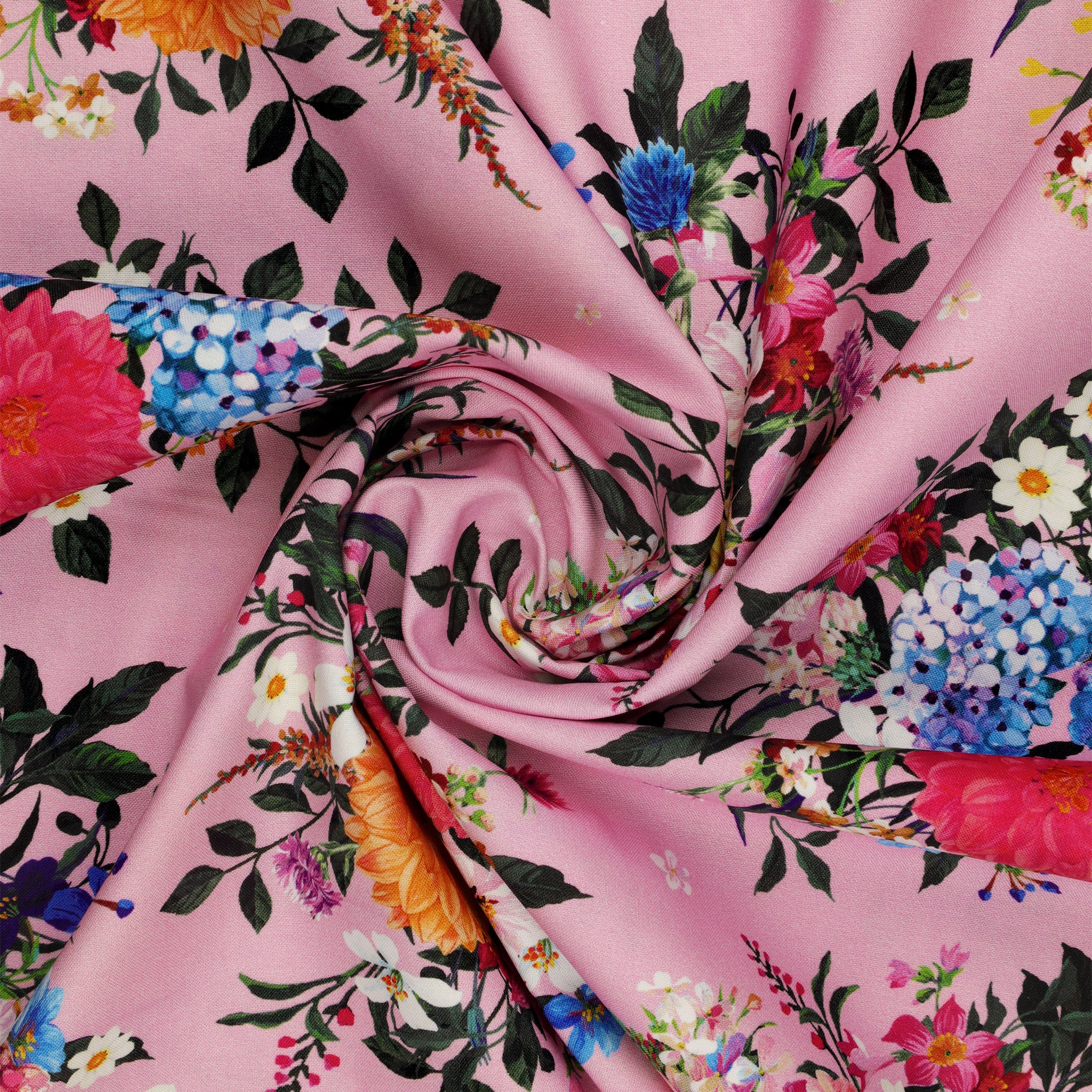 Midnight Blooms Fabric Collection - Bountiful Bouquets Petal - Image 2