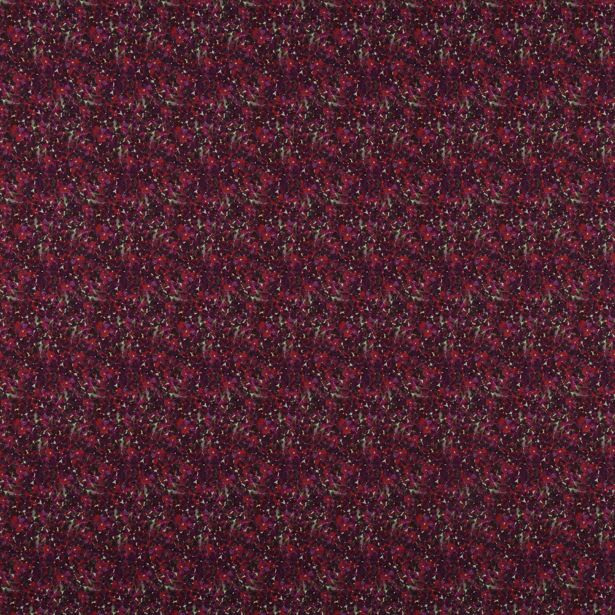 Midnight Blooms Fabric Collection - Flowerbed Plum