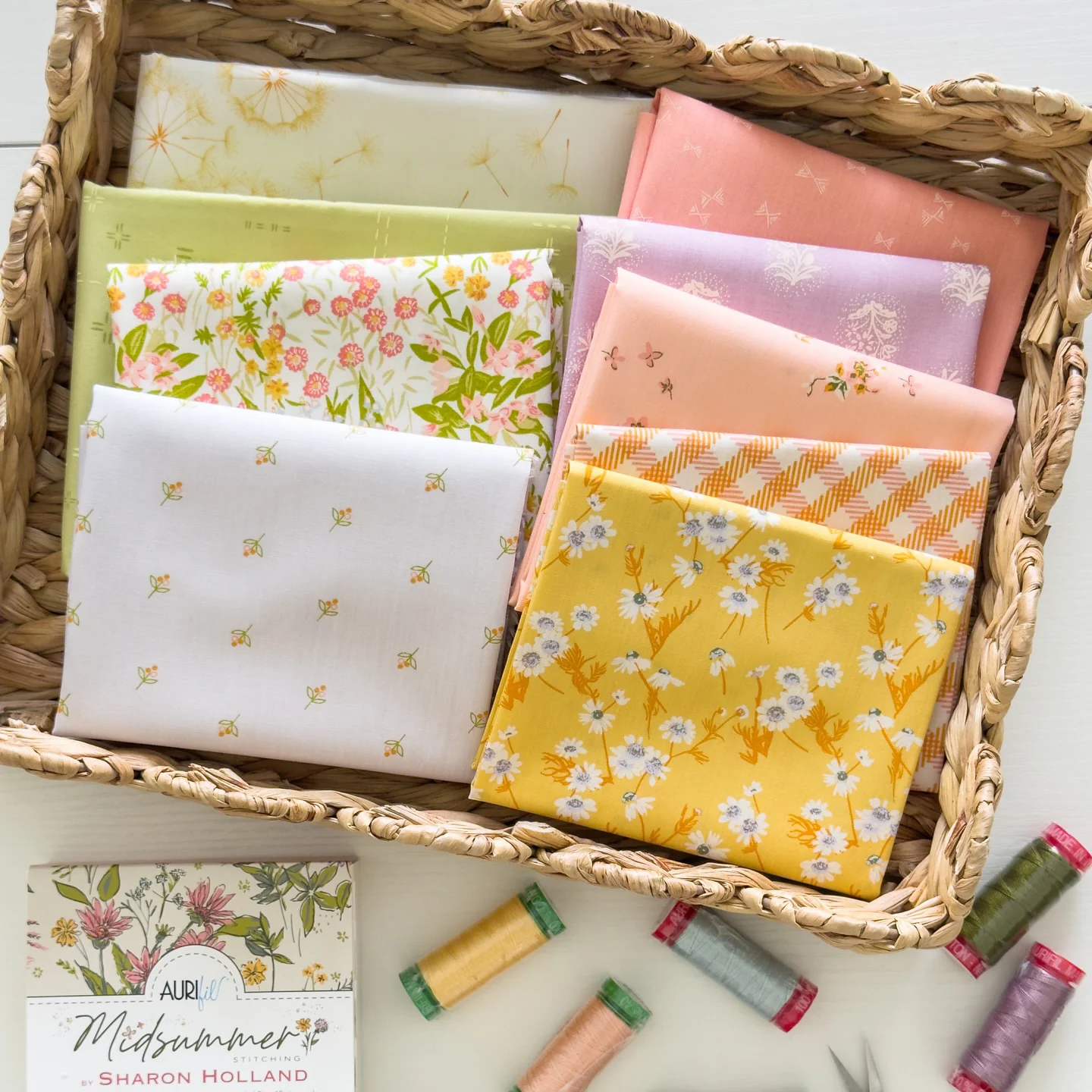 Midsummer Fabric Collection - Flights of Fancy Blossom - Image 2