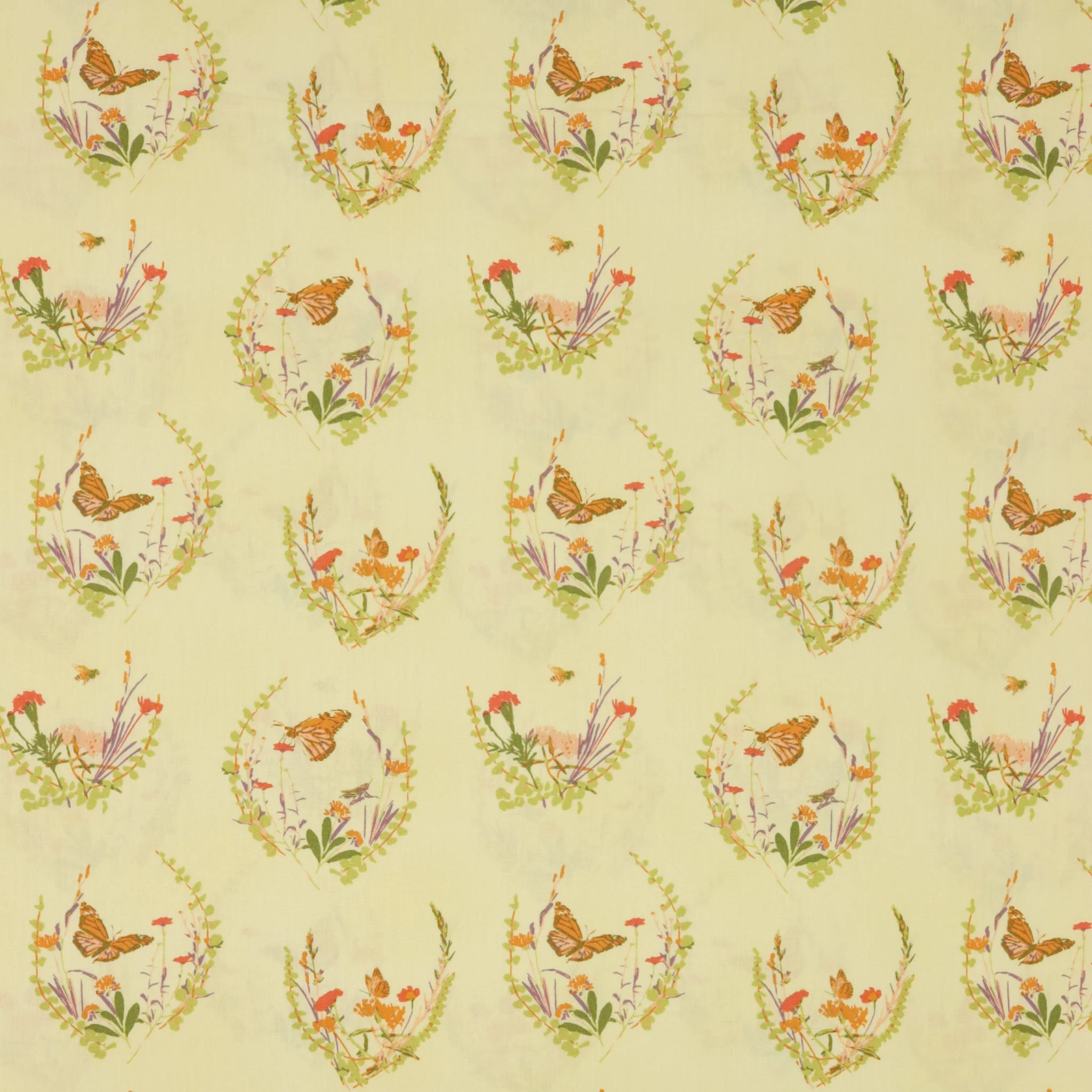 Midsummer Fabric Collection - Meadow Vignette