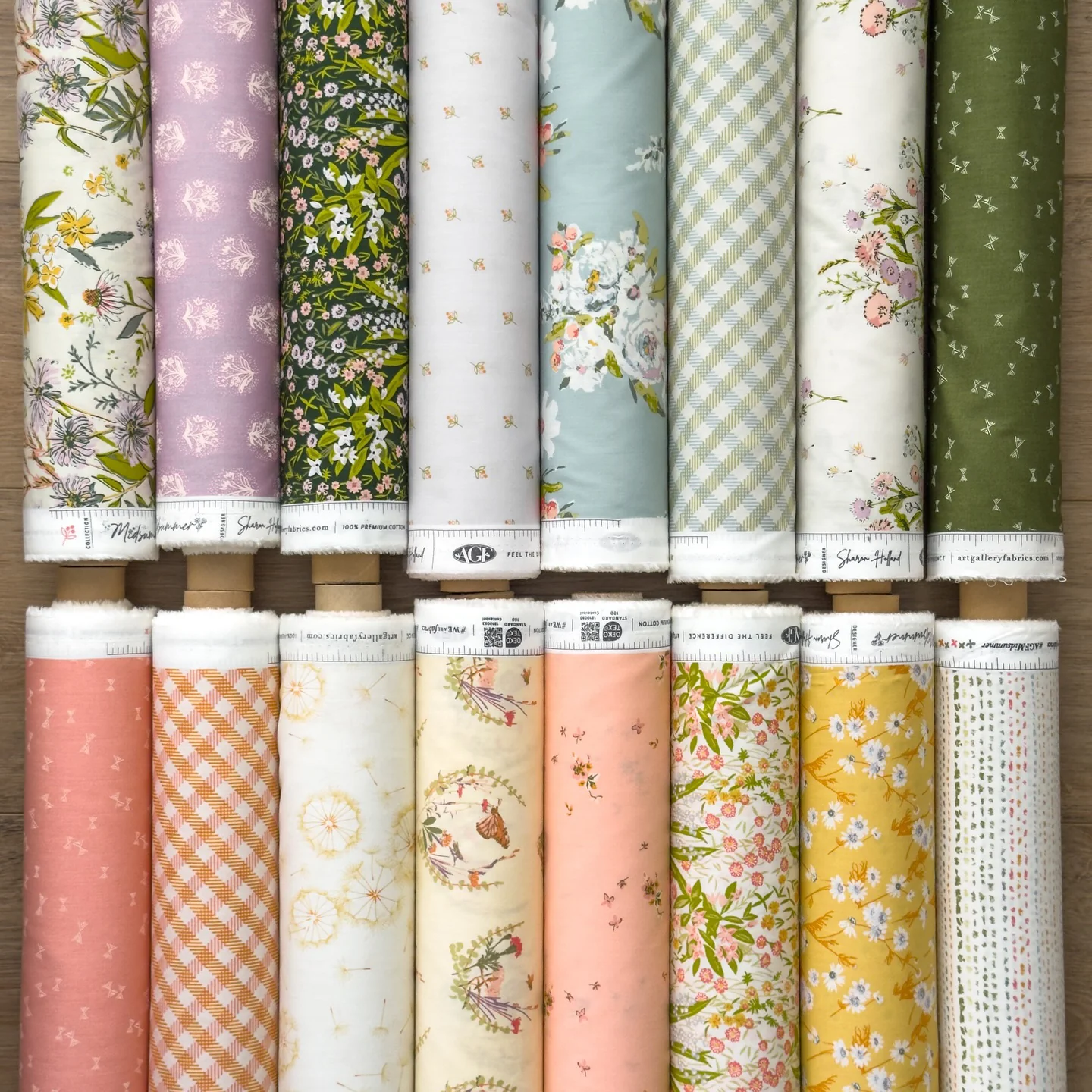 Midsummer Fabric Collection - Summer Roses - Image 4