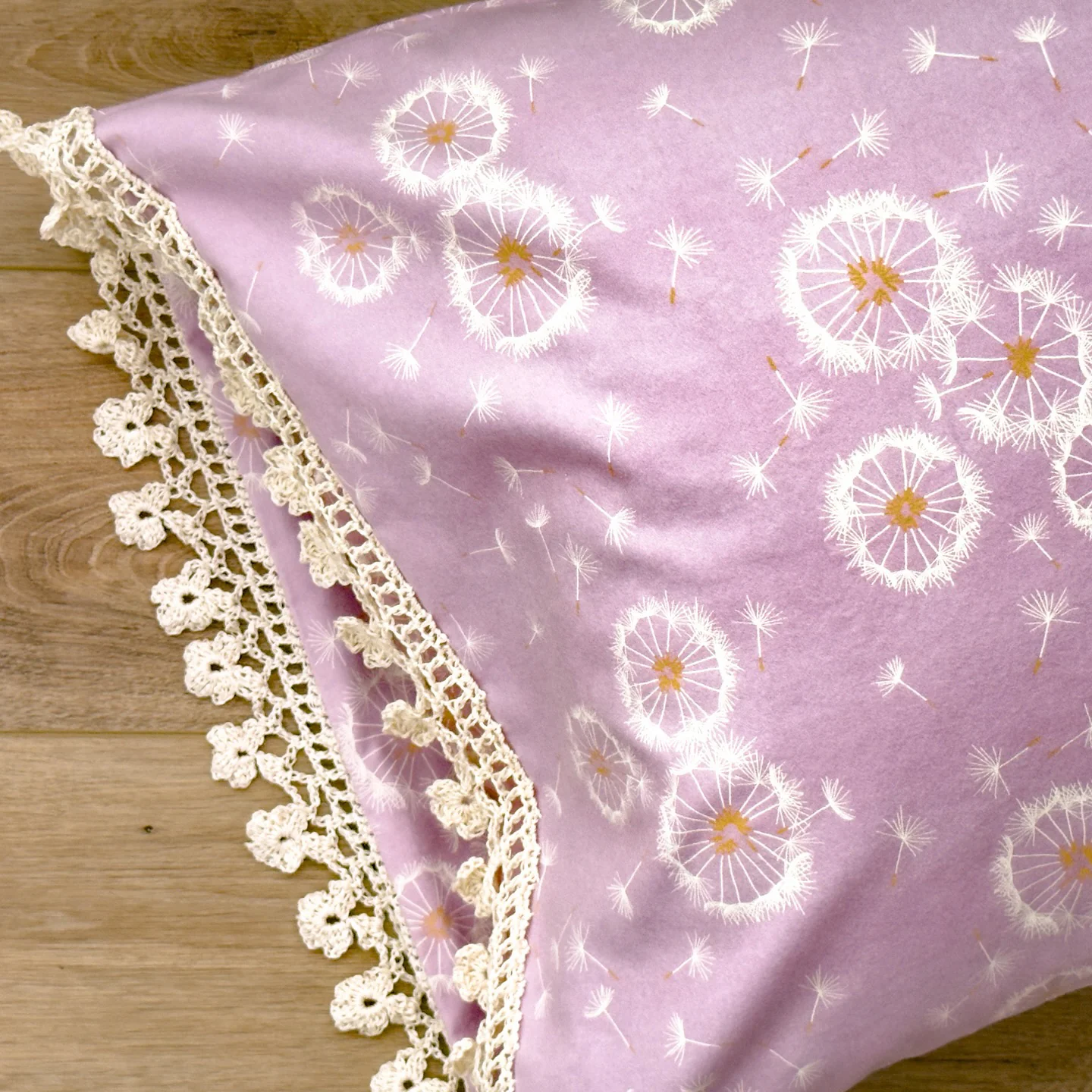 Midsummer Fabric Collection - Tiny Dancer Lilac in Flannel - Image 2