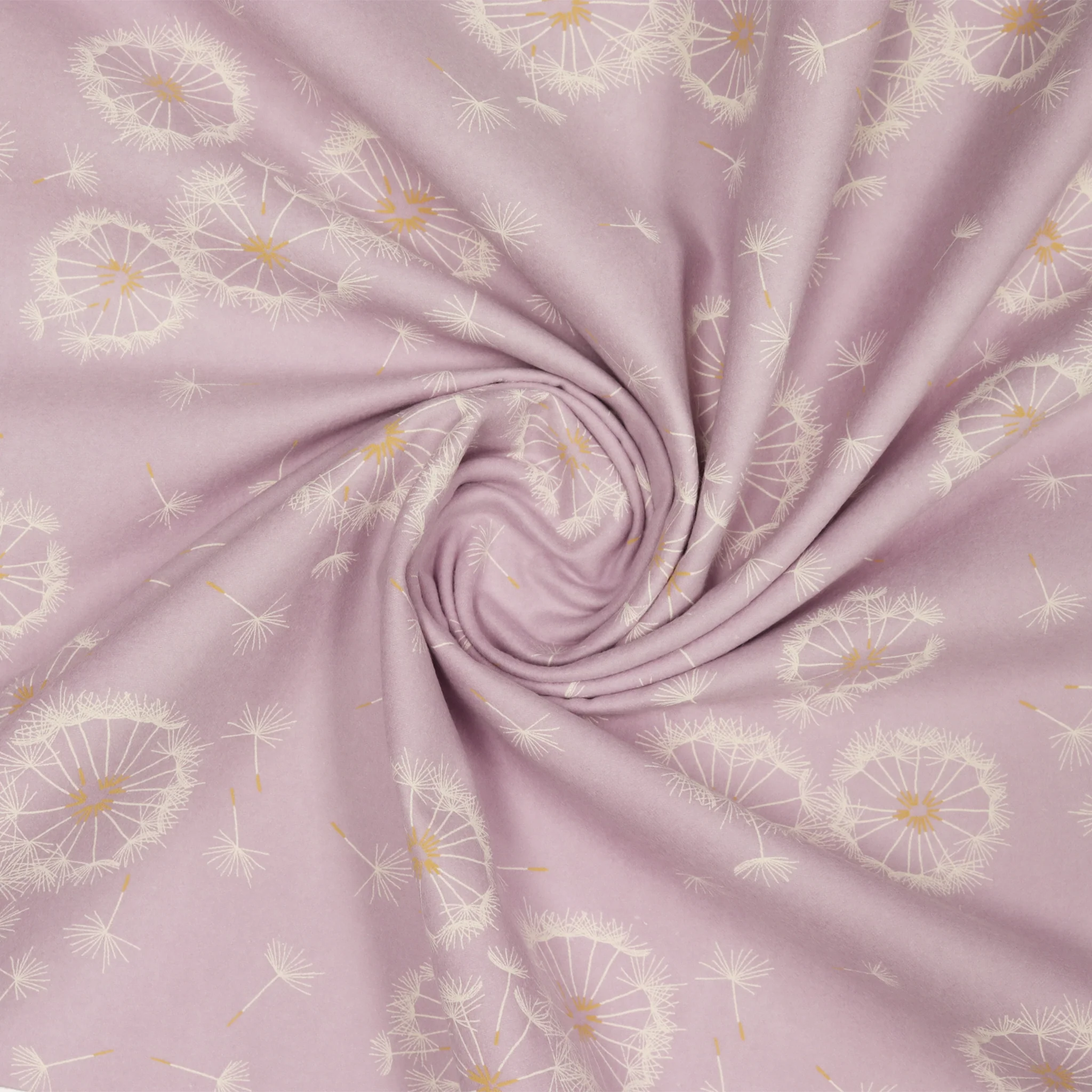 Midsummer Fabric Collection - Tiny Dancer Lilac in Flannel - Image 3