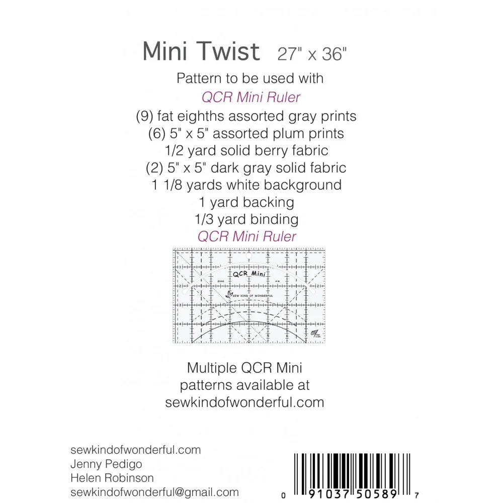 Mini Twist Wall Hanging Pattern - Image 3