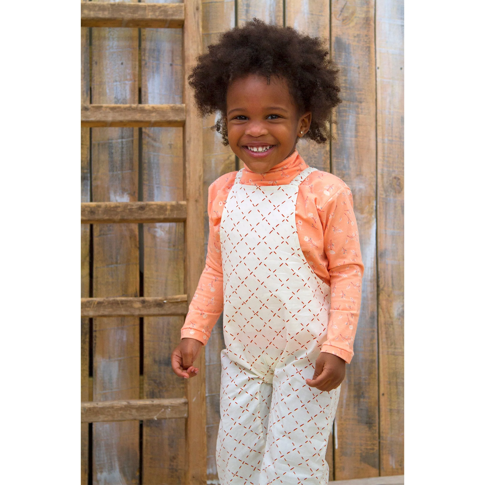 Miss Ditzy’s Peachcobbler Fabric in Knit - Image 4