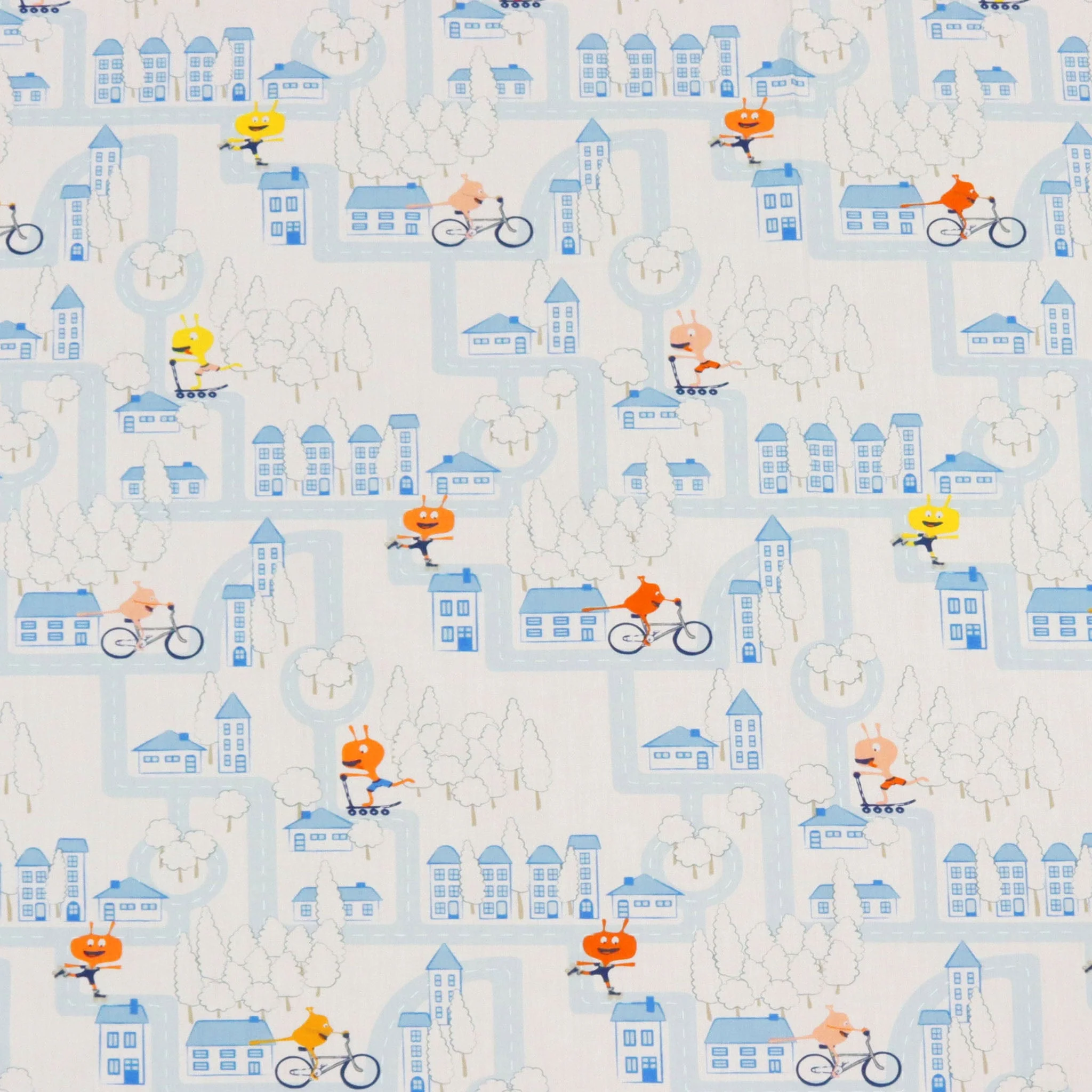 MonsterVille Fabric Collection - Monstropolis