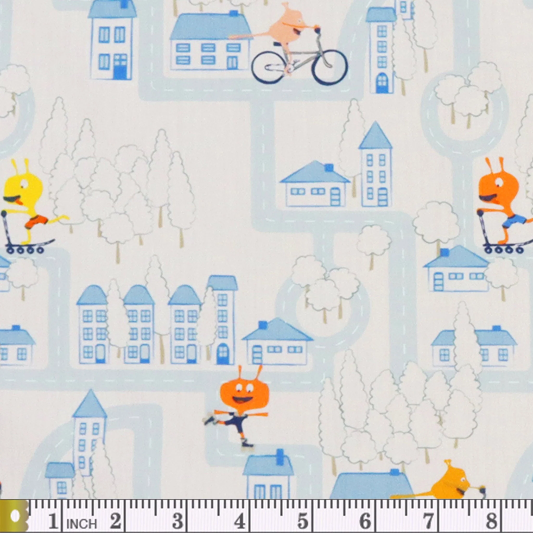 MonsterVille Fabric Collection - Monstropolis - Image 3