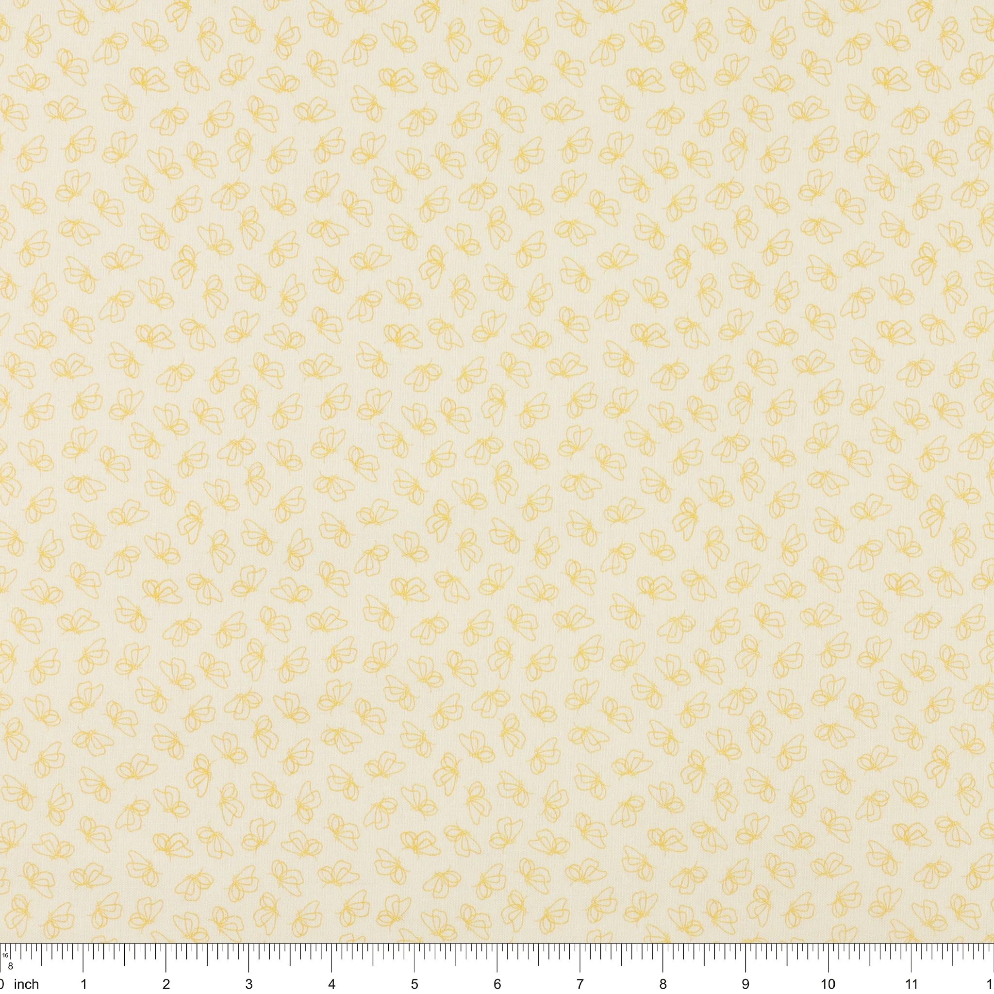 Montgomery-Mountain Charm Fabric Collection - Flutter By White/Maize - Image 3