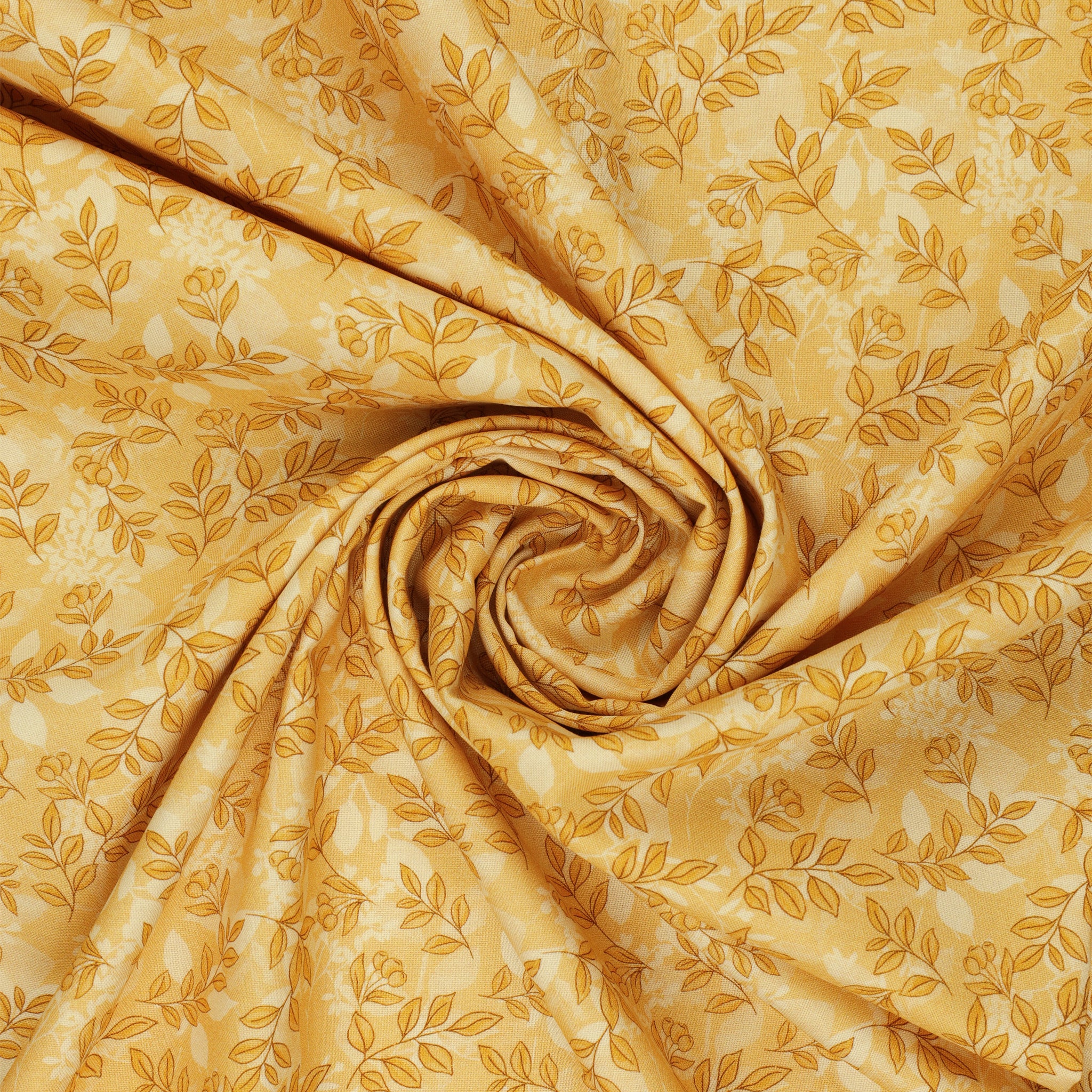 Montgomery-Mountain Charm Fabric Collection - Mountain Foliage Maize - Image 2