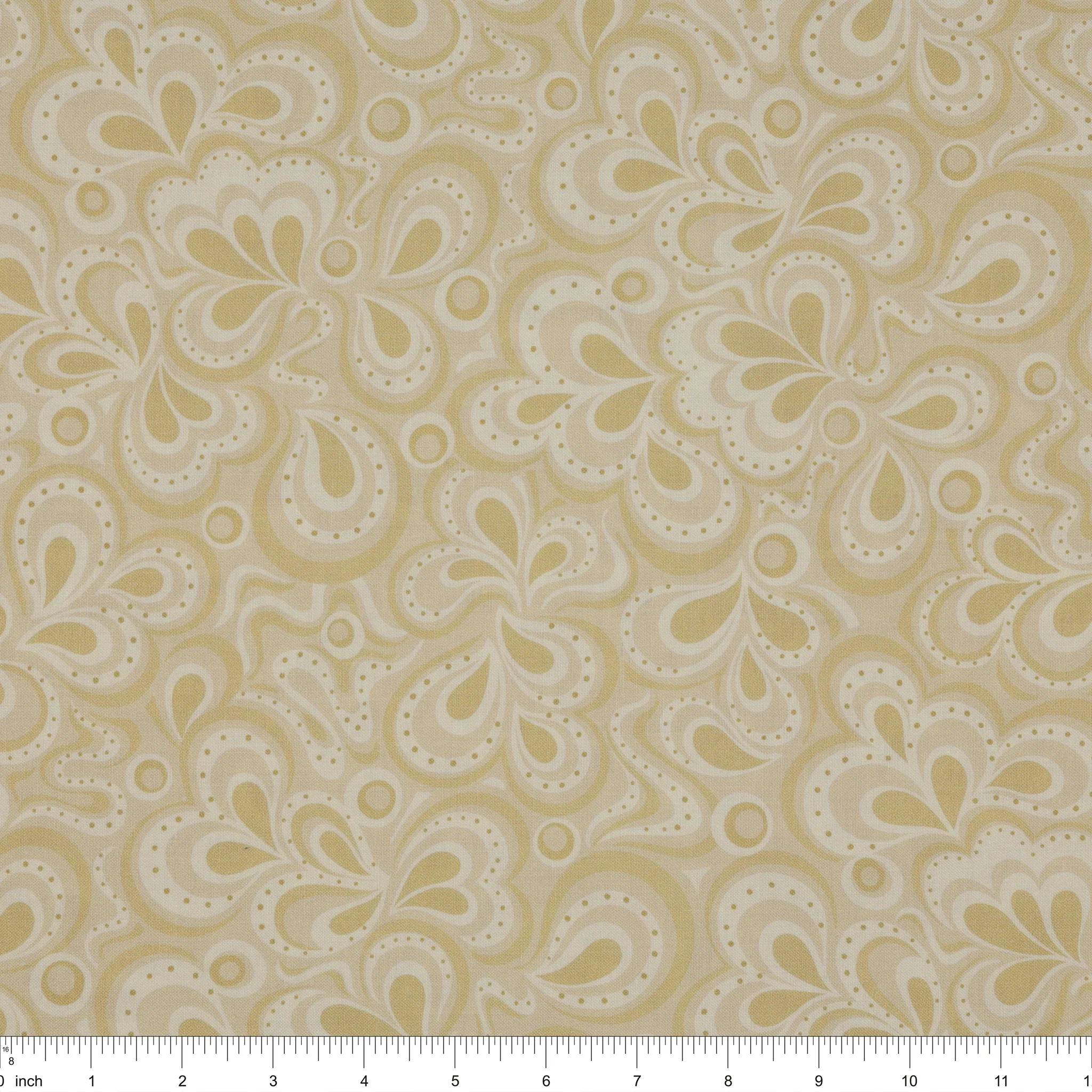 Moonlight Serenade 108" Wide Quilt Backing - Serenade Stream Cream - Image 3