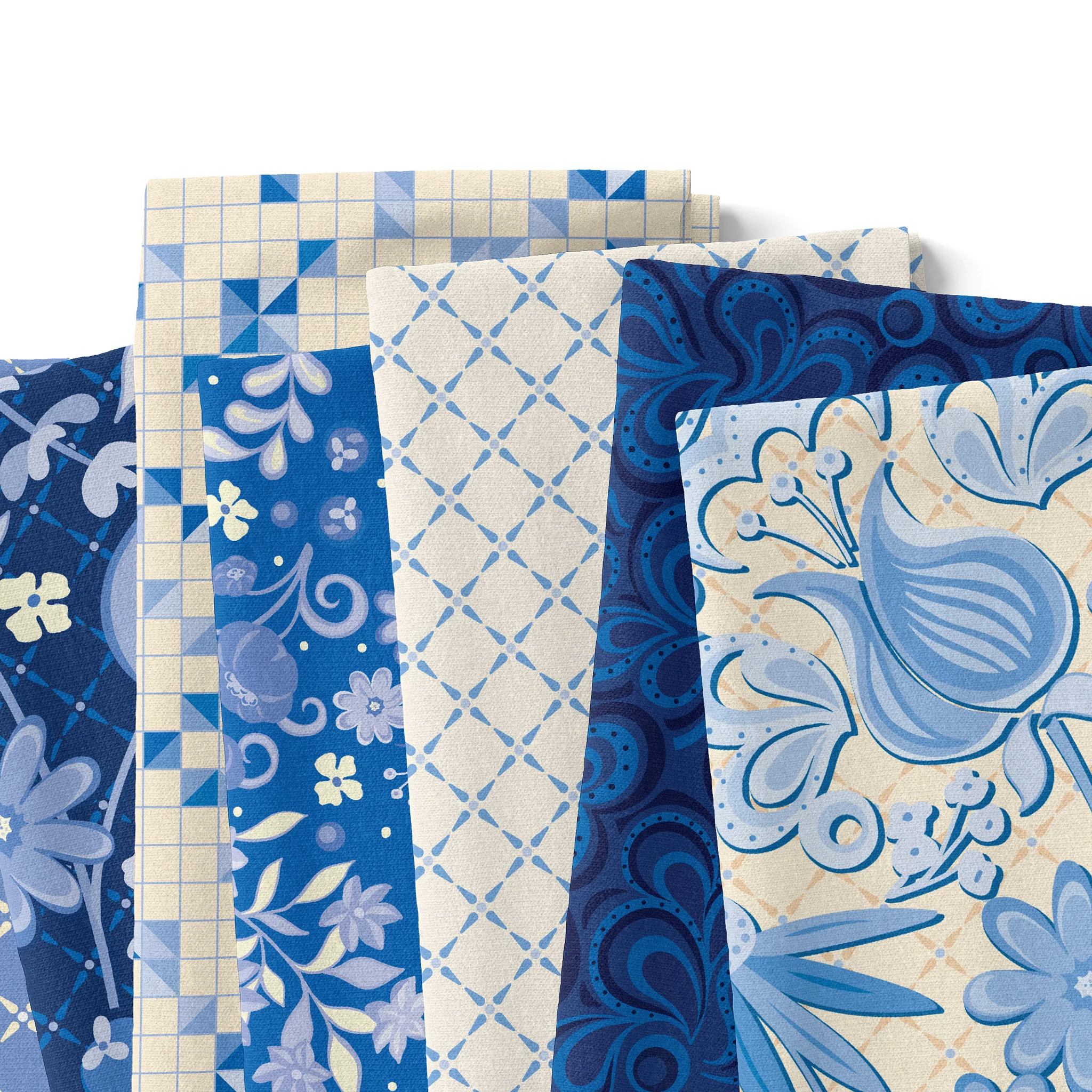 Moonlight Serenade 108" Wide Quilt Backing - Serenade Stream Moonlight - Image 4