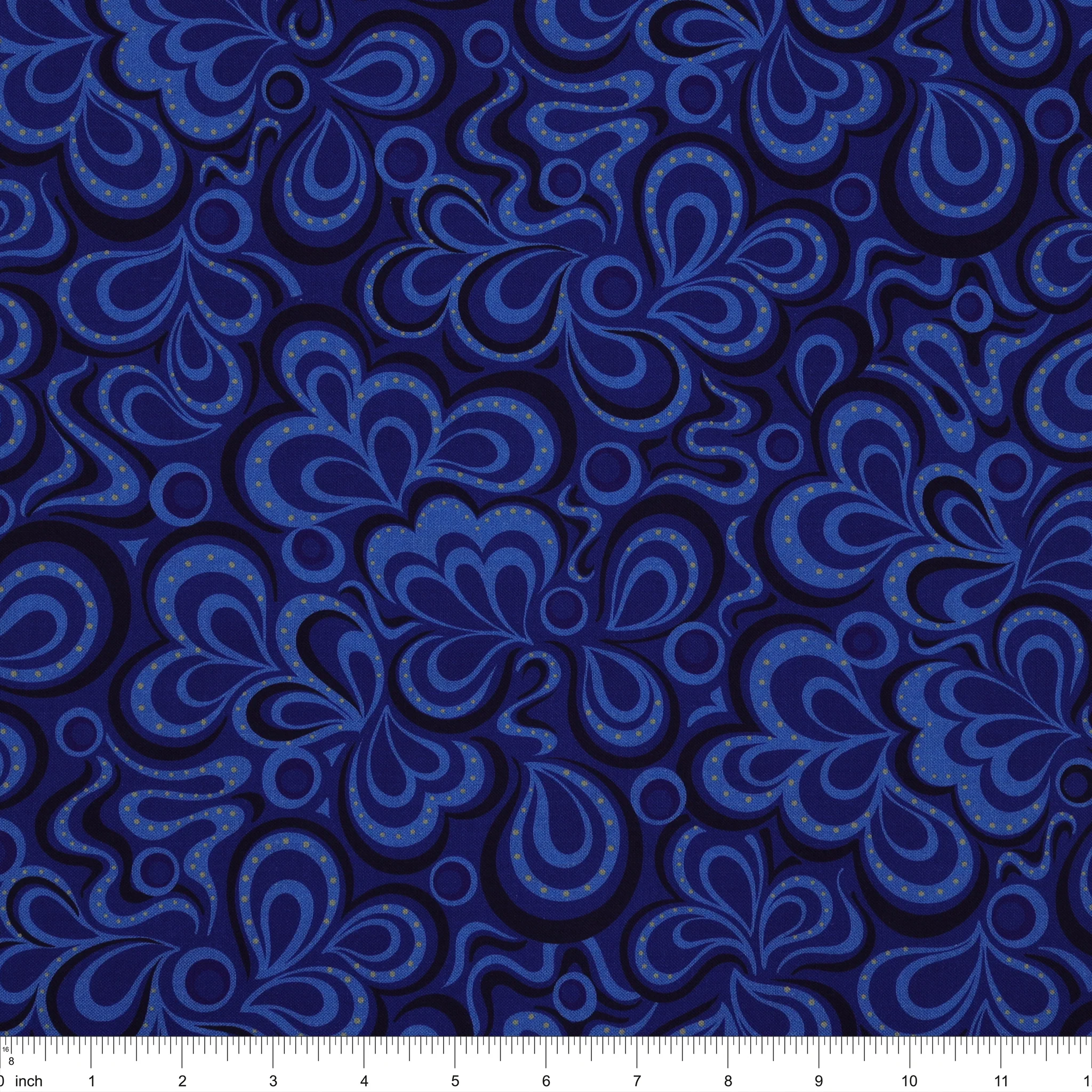 Moonlight Serenade 108" Wide Quilt Backing - Serenade Stream Moonlight - Image 3