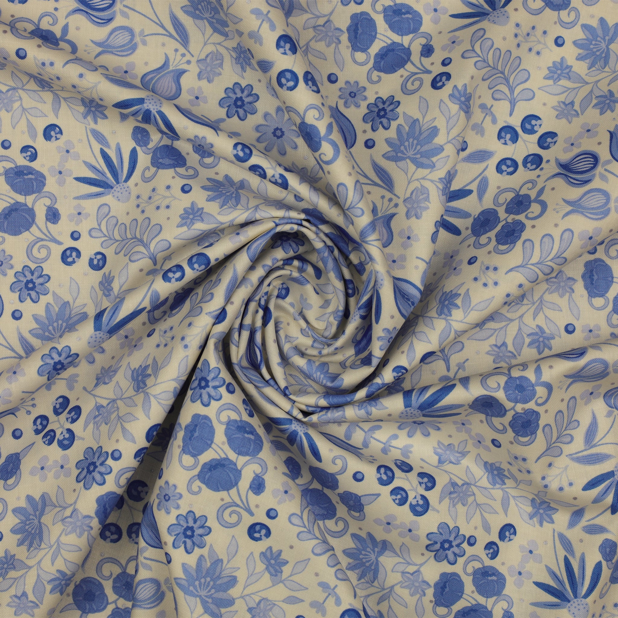 Moonlight Serenade Fabric Collection - Cutting Garden Sky - Image 2