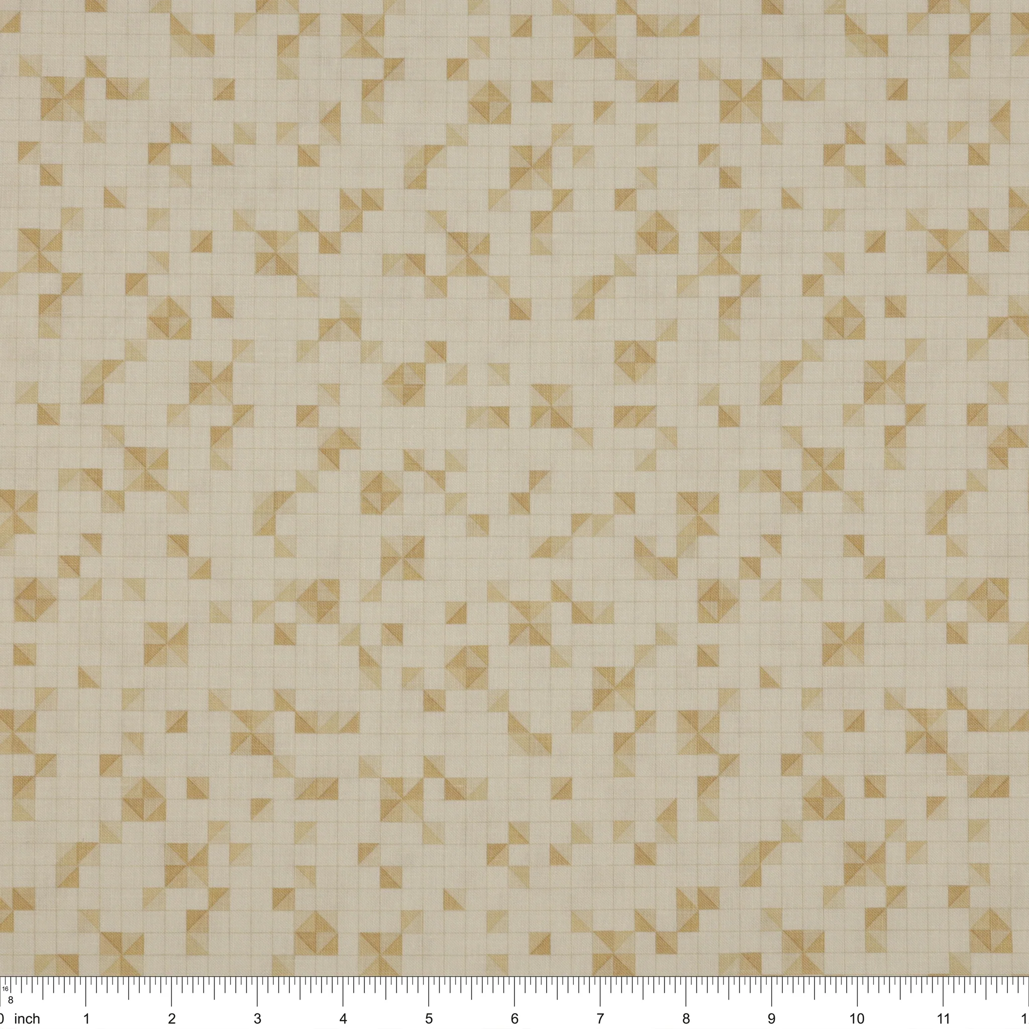 Moonlight Serenade Fabric Collection - Modern Triangles Cream - Image 3