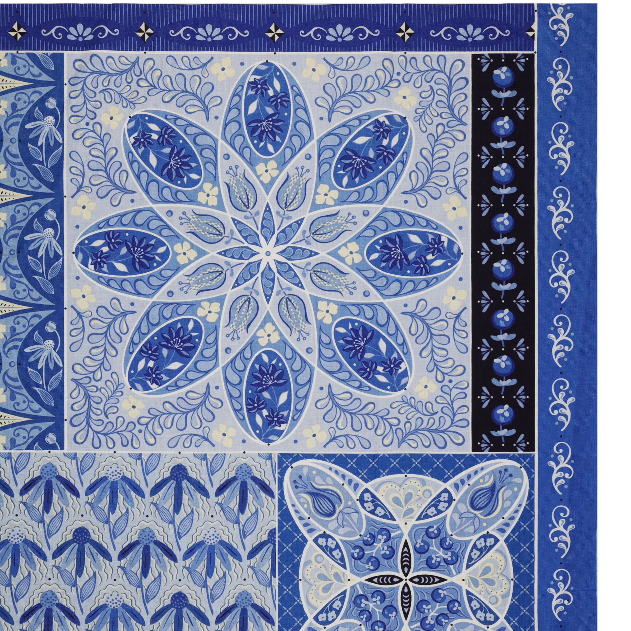 Moonlight Serenade Fabric Collection - Ruler Panel Moonlight - Image 3