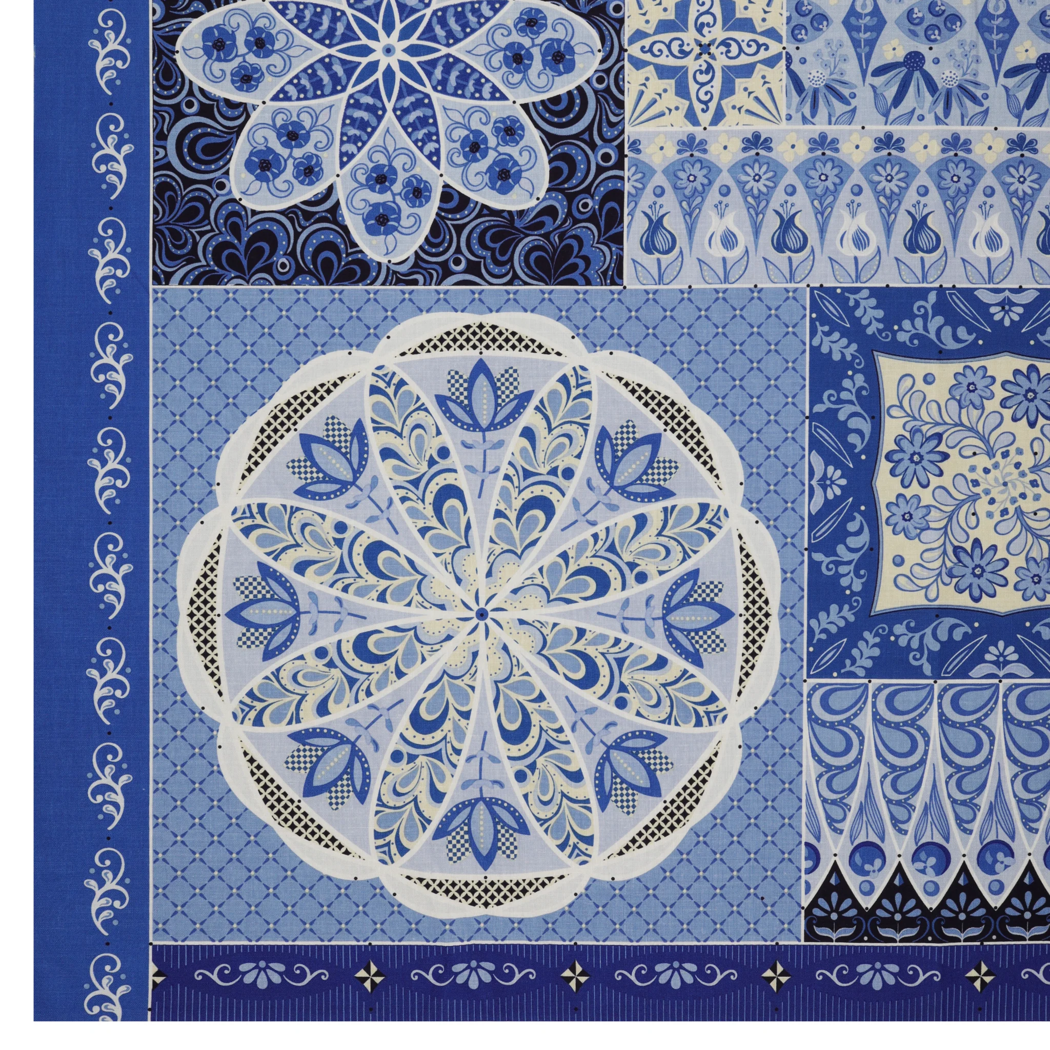 Moonlight Serenade Fabric Collection - Ruler Panel Moonlight - Image 6