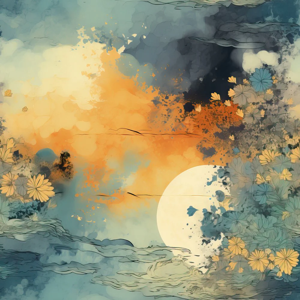 Moonlit Mystique #12 Fabric