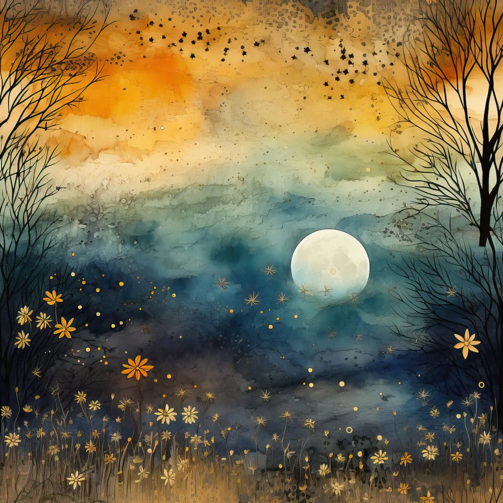 Moonlit Mystique #9 Fabric