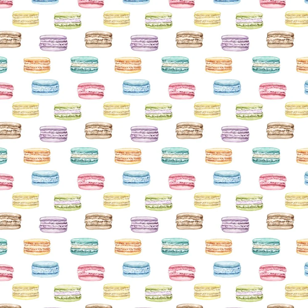 Multi-Colored Macaroon Fabric