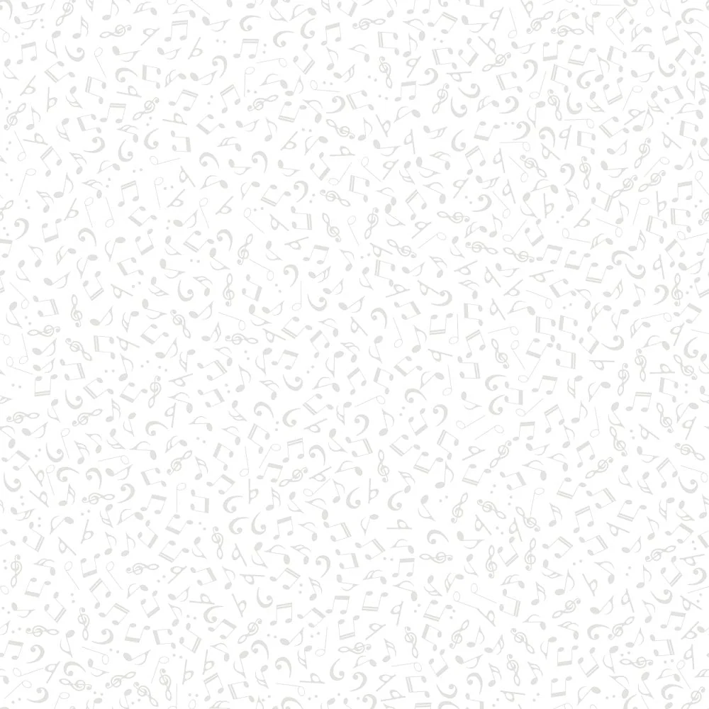 Music Notes Tone on Tone Fabric - Image 2