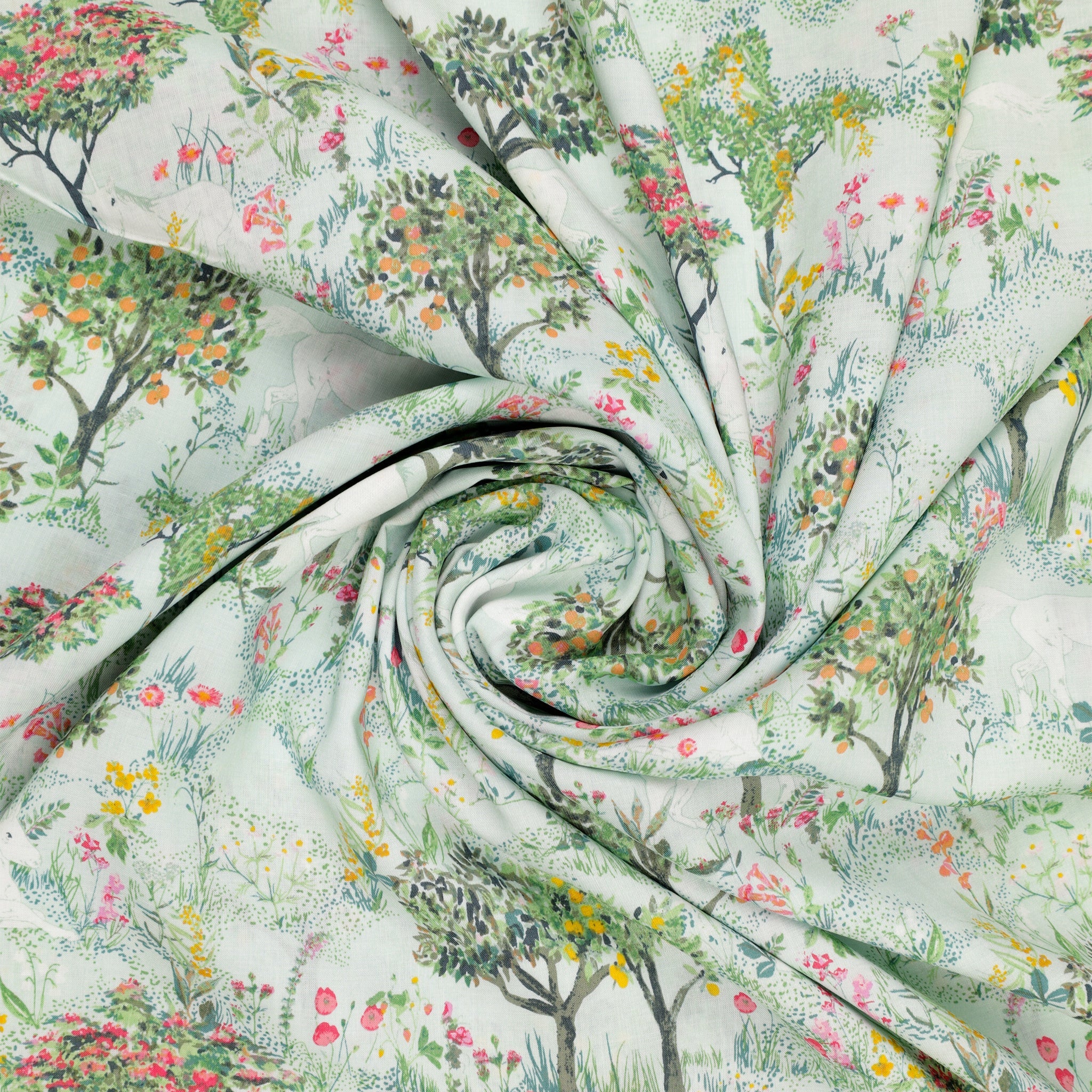 Mystical Quest by Day Fabric in Rayon - Image 3