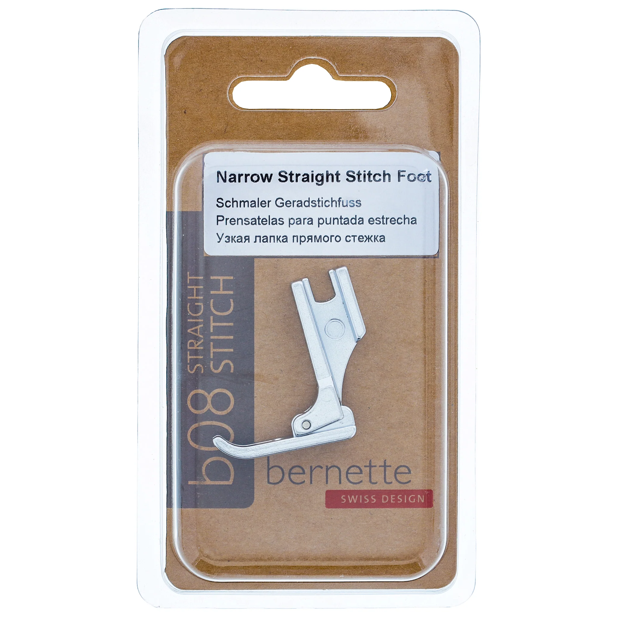 Narrow Straight Stitch Foot, bernette #5020601522 - Image 3