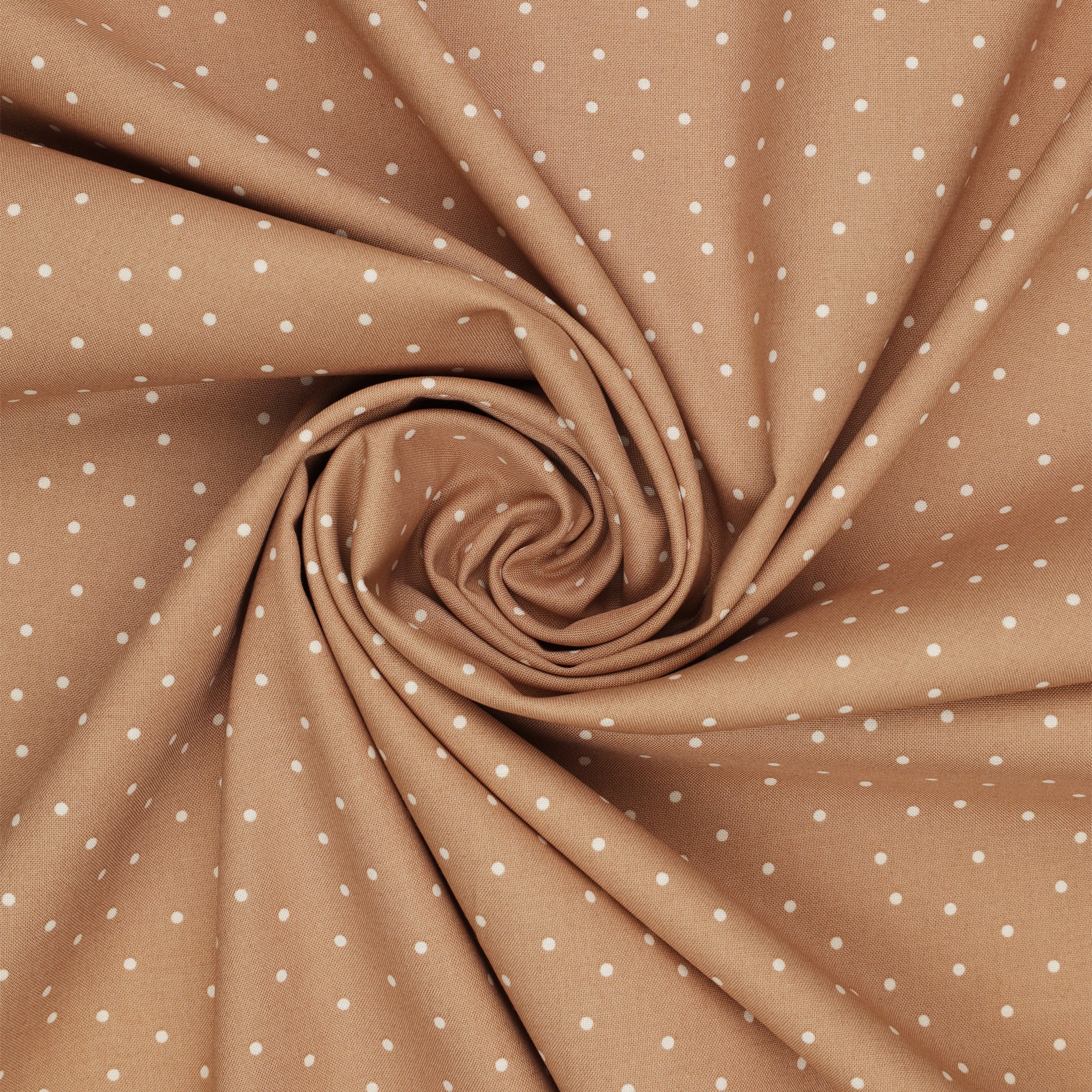 Nest Fabric Collection - Dots Caramel - Image 2