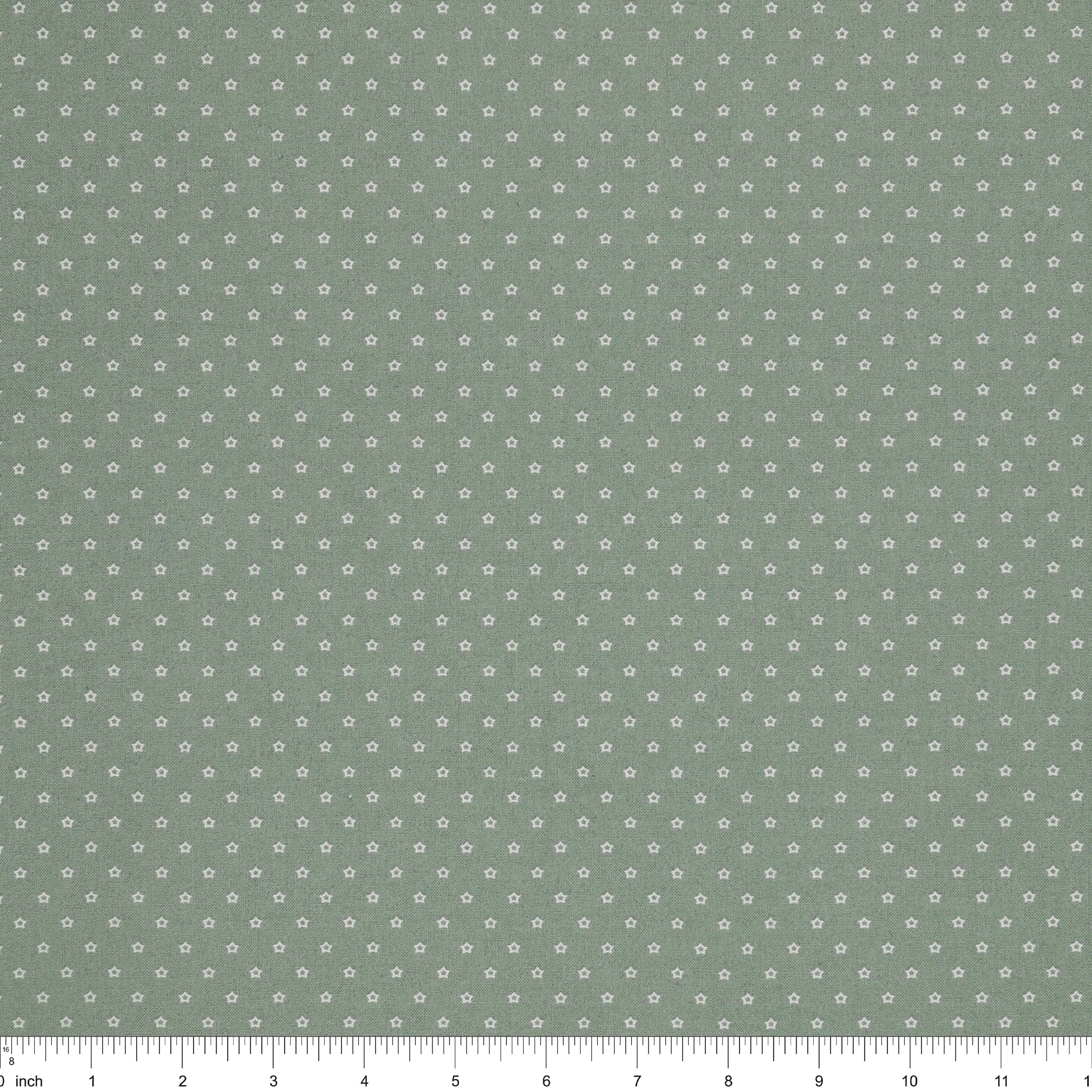 Nest Fabric Collection - Stars Basil - Image 3