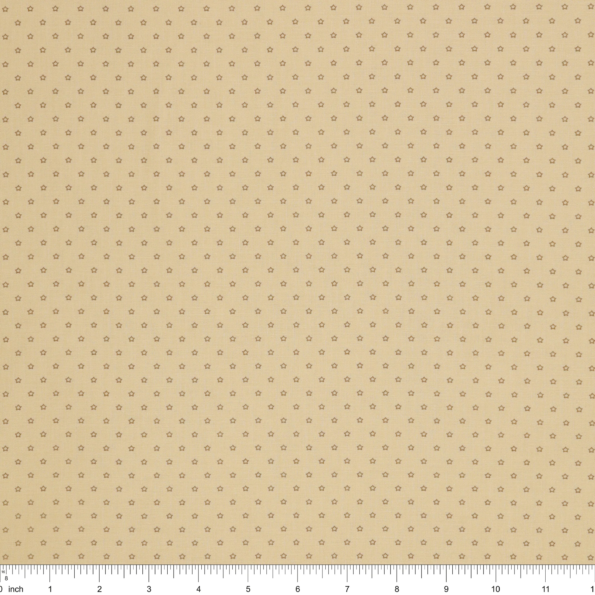 Nest Fabric Collection - Stars Honey - Image 3