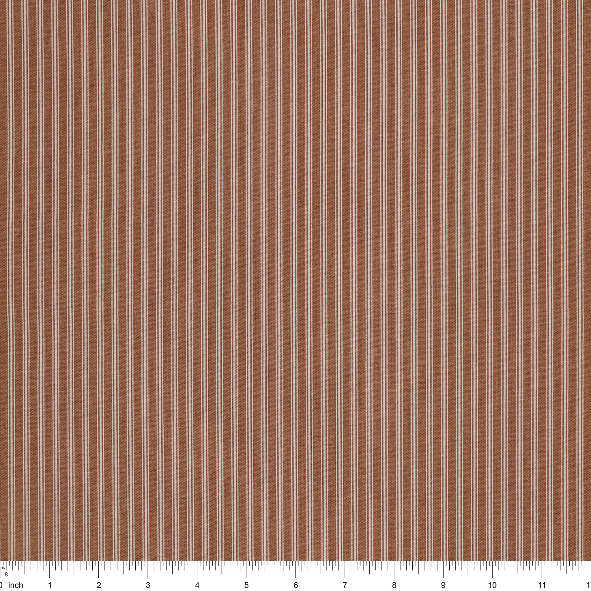 Nest Fabric Collection - Stripe Cinnamon - Image 3