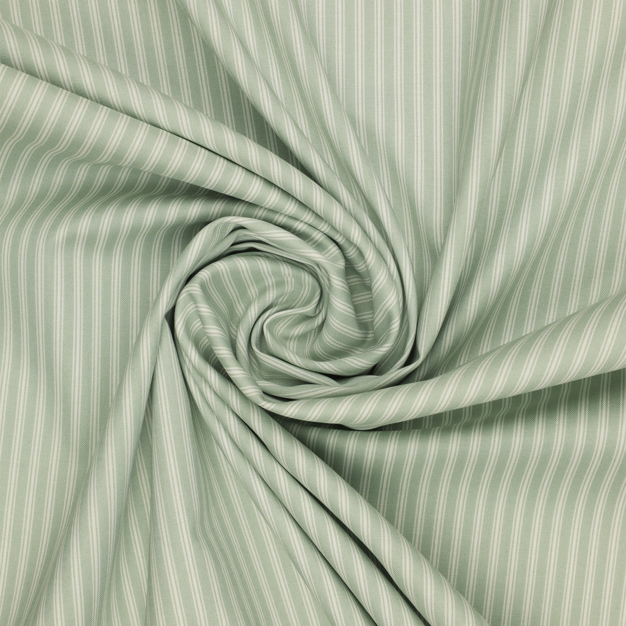 Nest Fabric Collection - Stripe Mint - Image 2