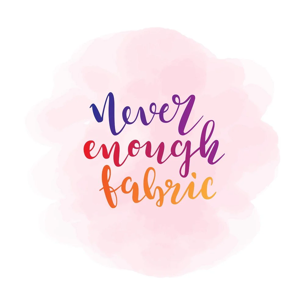Never Enough Fabric Fabric Panel - Pink