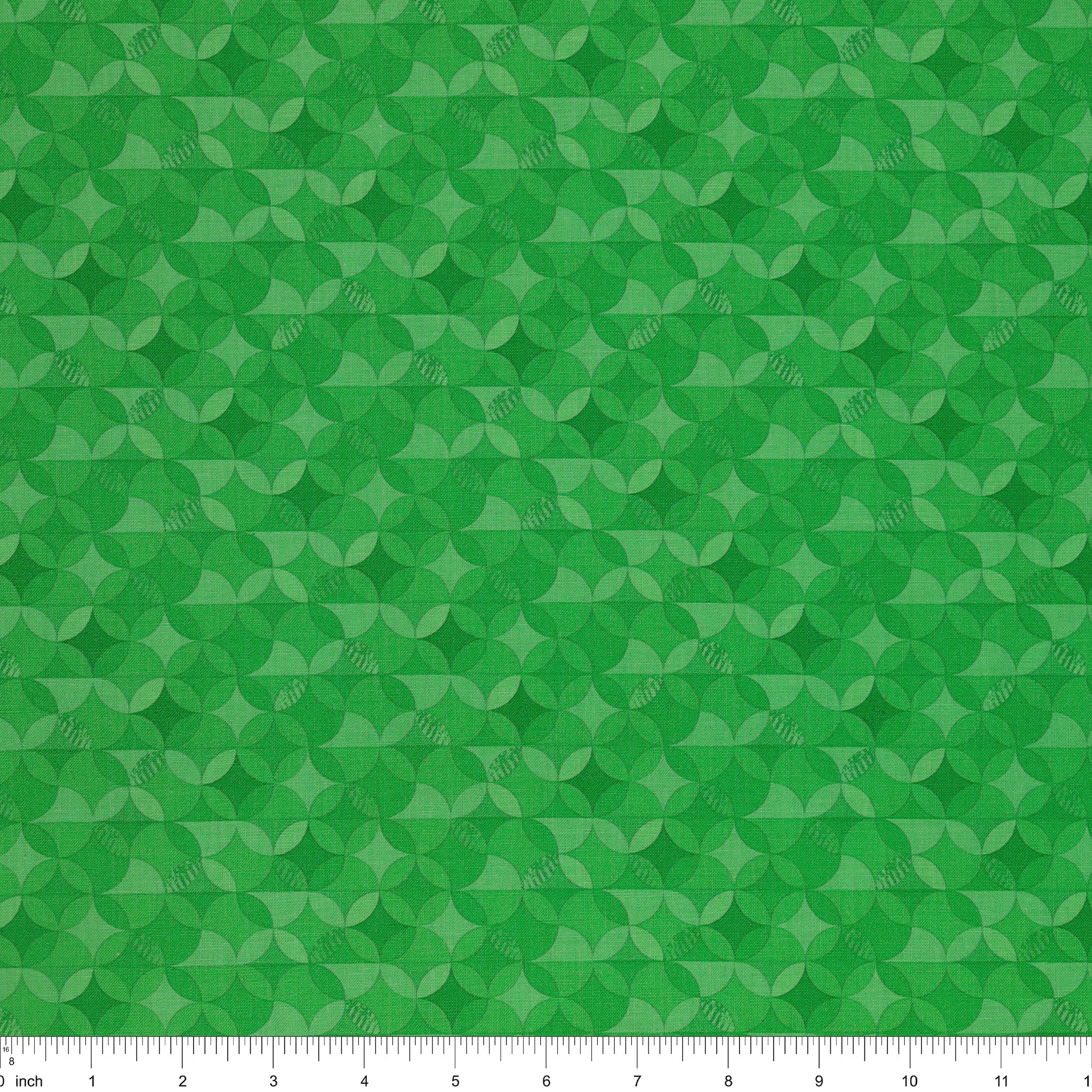 New Box of Crayons Fabric Collection - Kaleidoscope Green - Image 3
