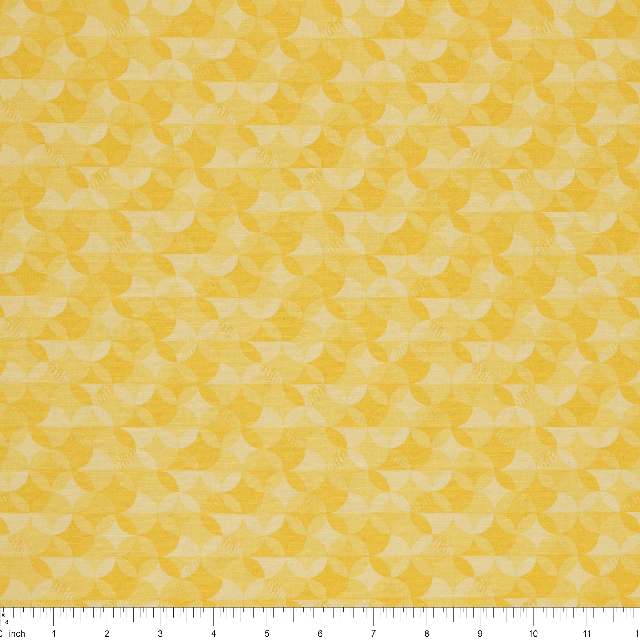 New Box of Crayons Fabric Collection - Kaleidoscope Yellow - Image 3
