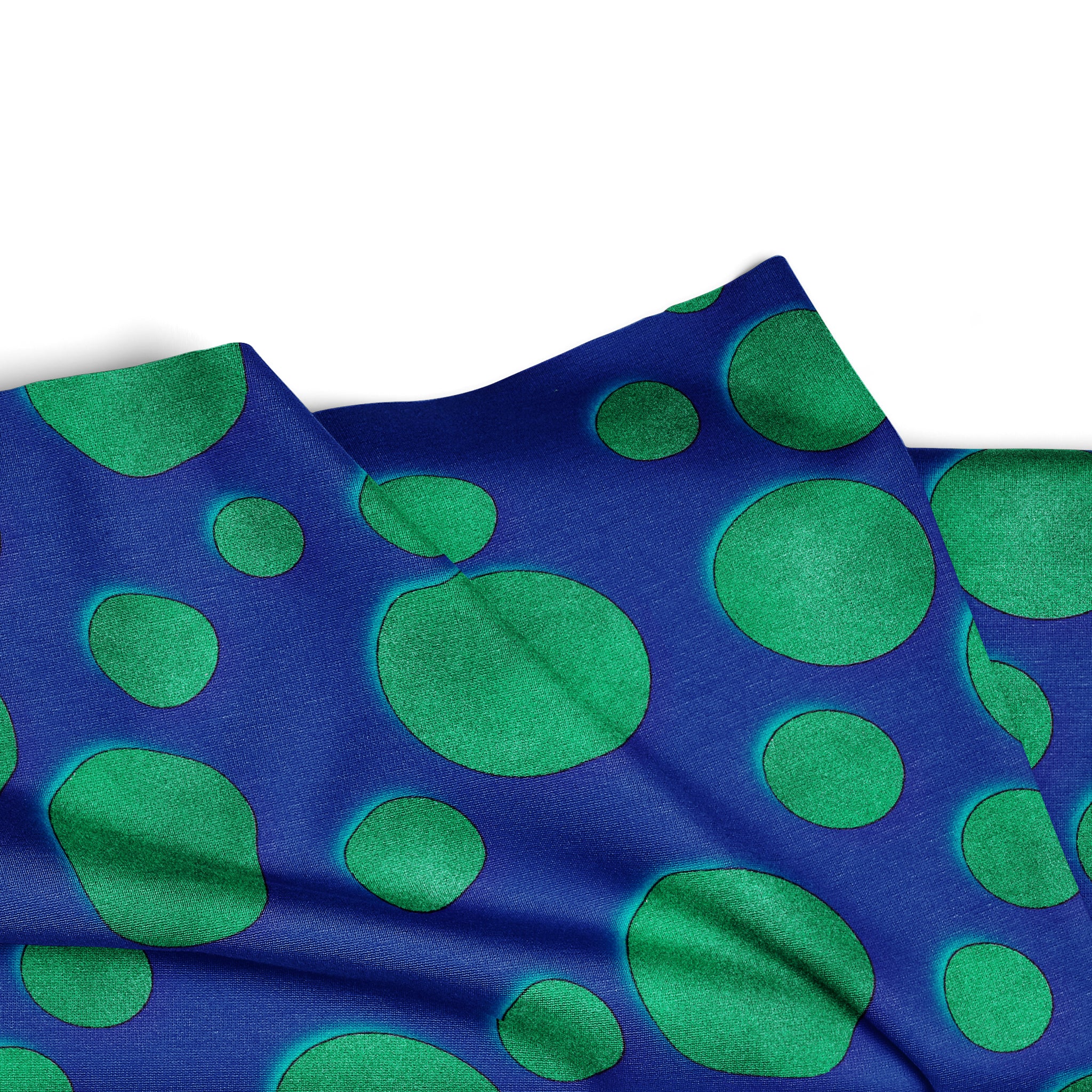Newer Worlds Glow Dot 108" Wide Quilt Backing - Ocean - Image 3