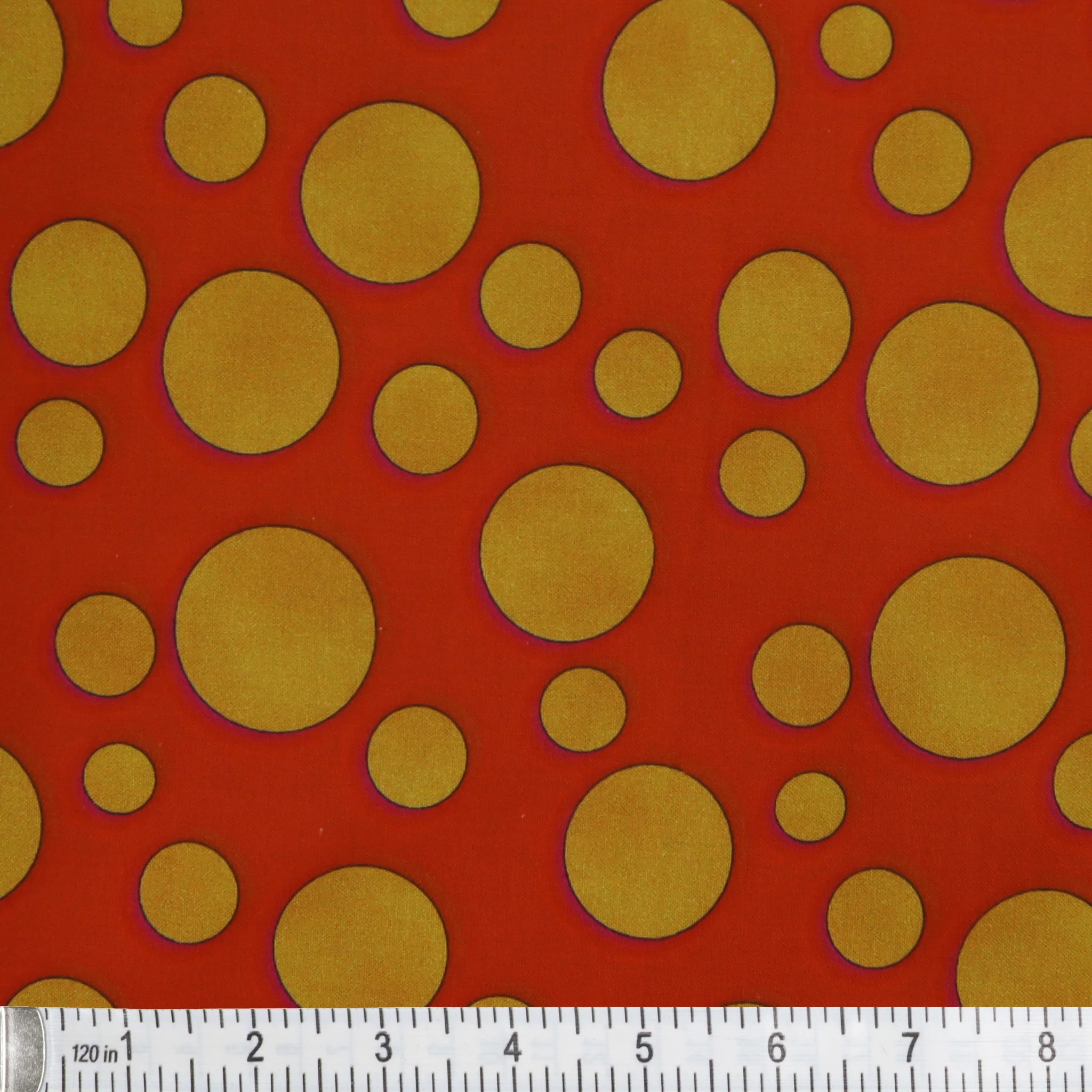 Newer Worlds Glow Dot 108" Wide Quilt Backing - Sun - Image 2