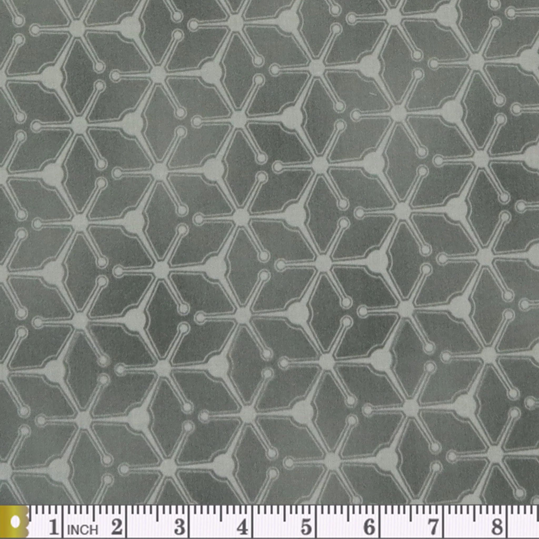 Newer Worlds Sputnik Fabric Collection - Fog - Image 2