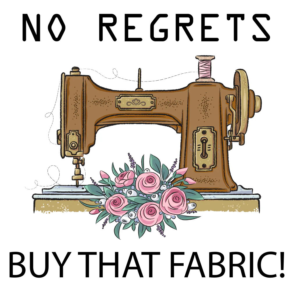 No Regrets Fabric Panel