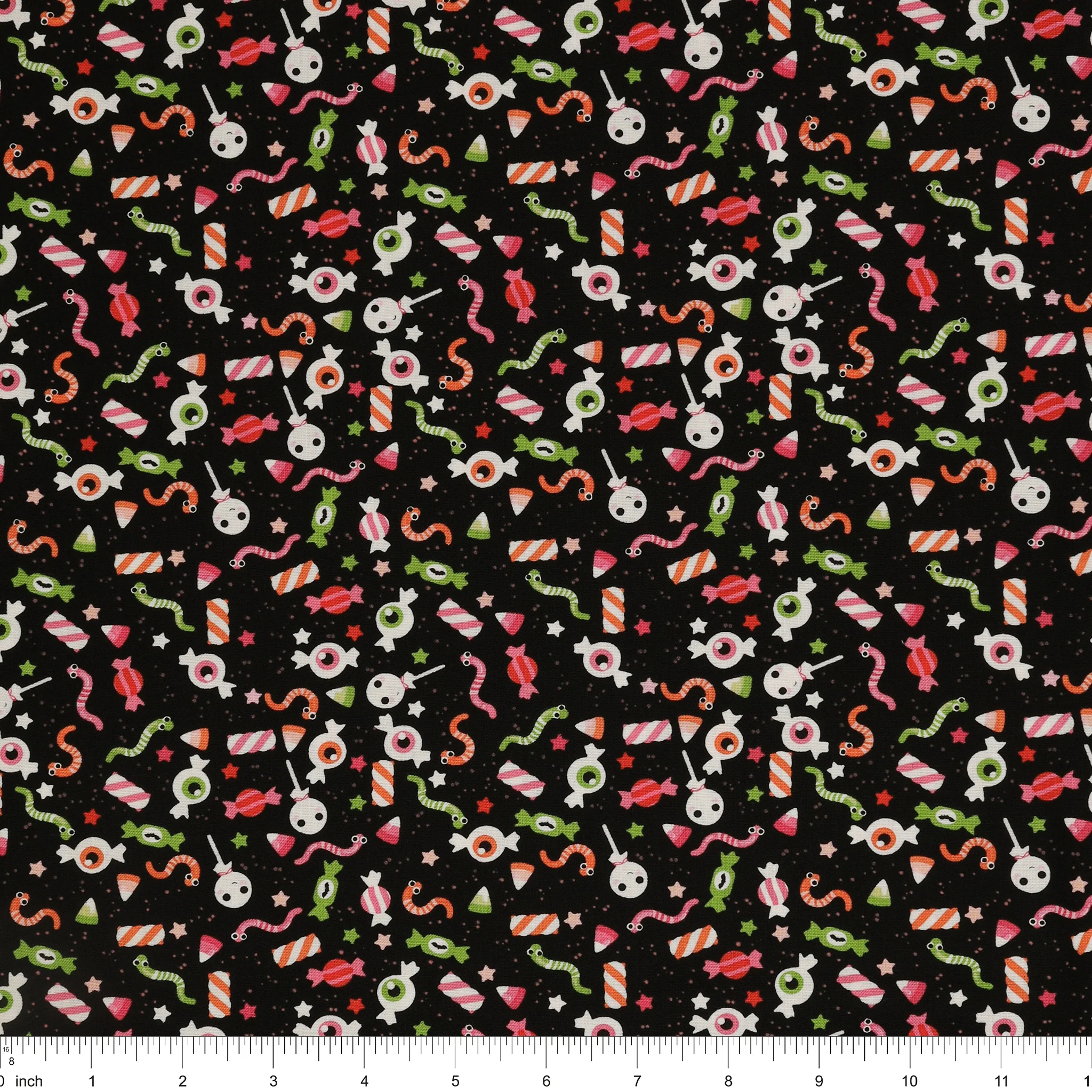 Not Scary Fabric Collection - Gooey Sweets Black - Image 3