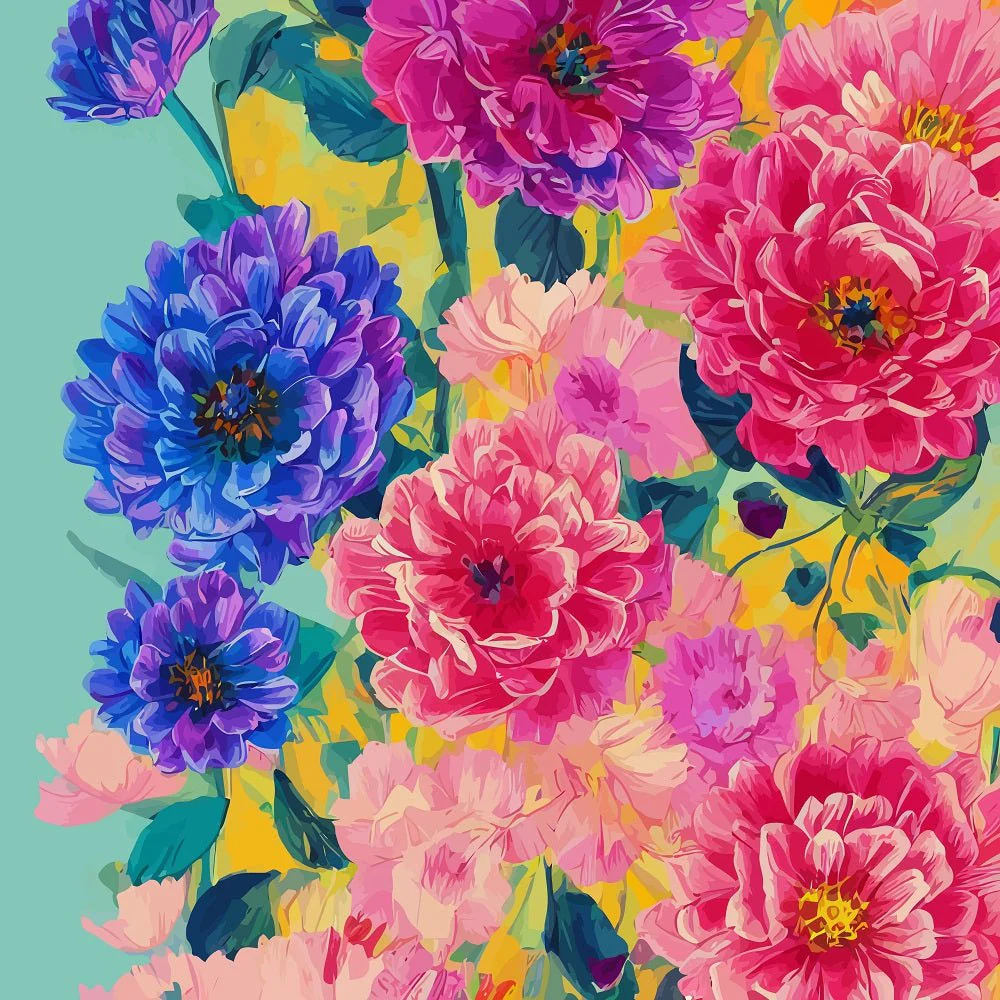 Not Your Grandma's Garden #8 Fabric Panel