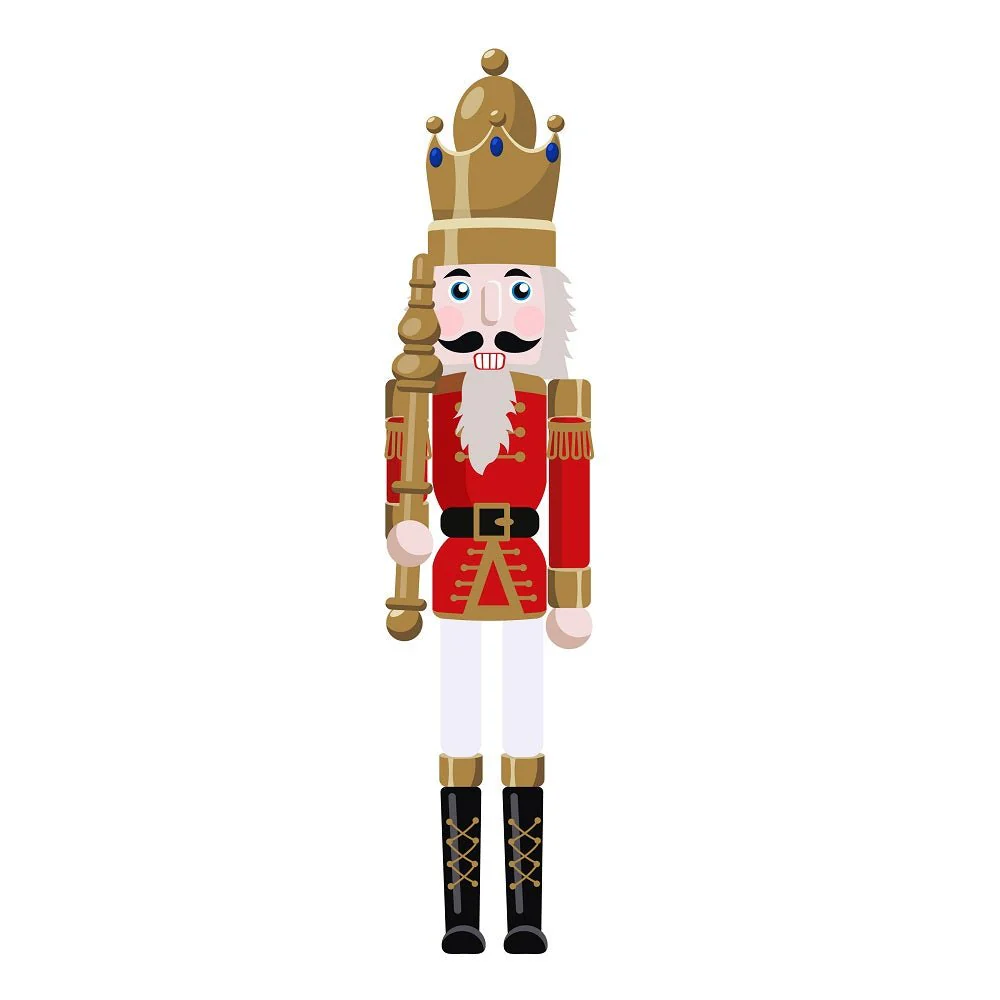 Nutcracker Figurine #3 Fabric Panel