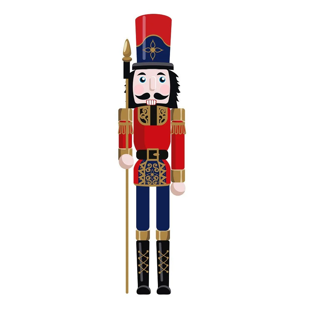 Nutcracker Figurine #4 Fabric Panel